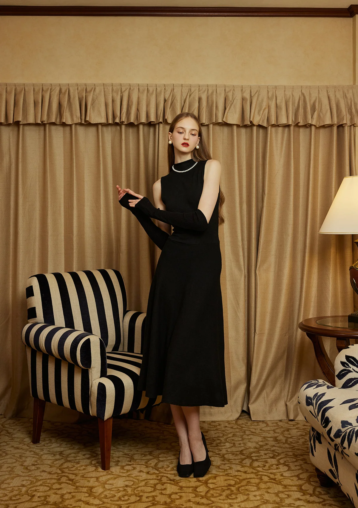 Miss Mine Knit DressLong - Thrancidy