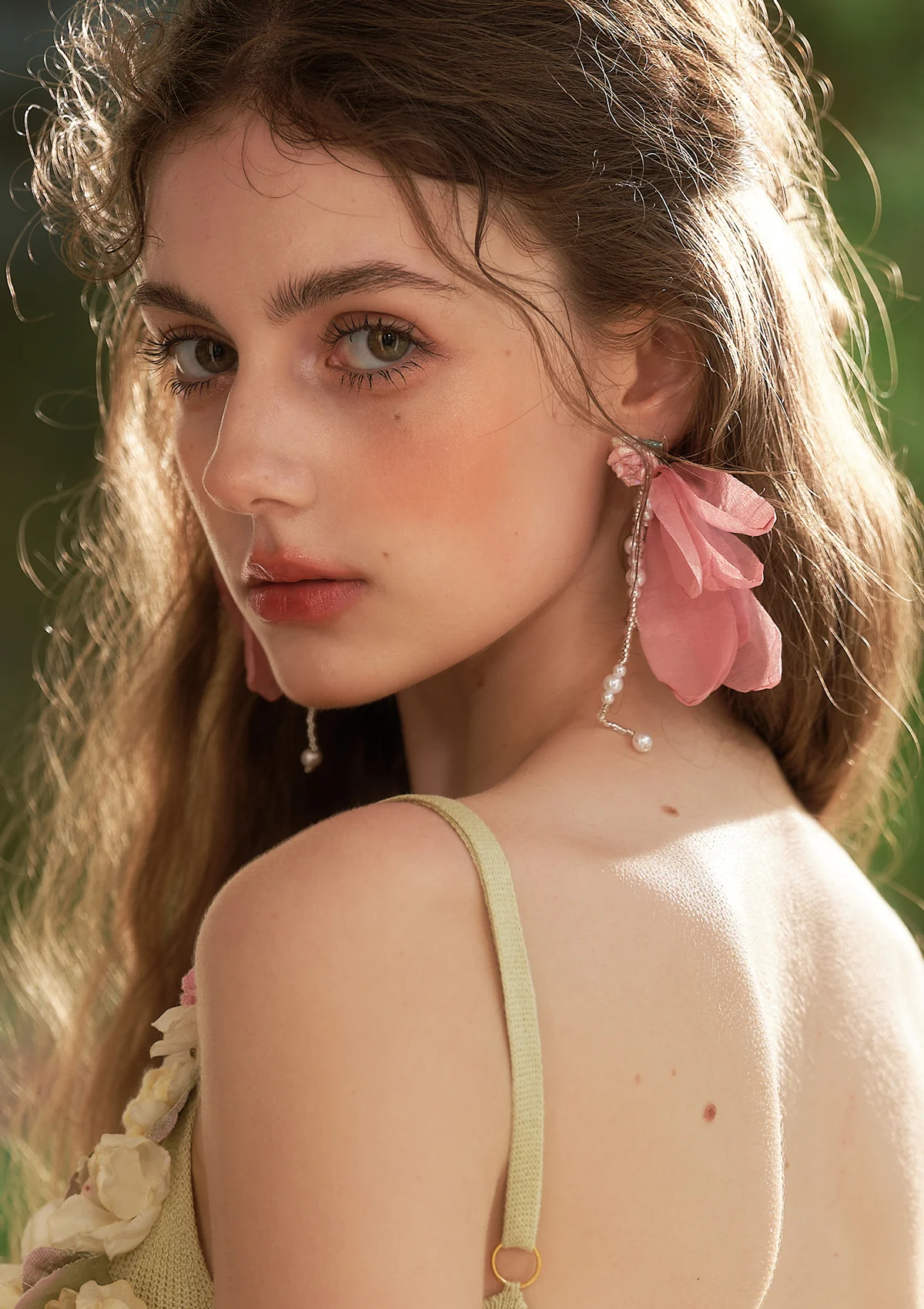 Crowned by Dew Ear Studs - Thrancidy