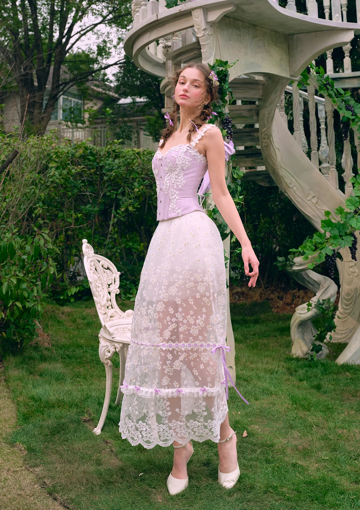 Ice Grape Skirt - Thrancidy