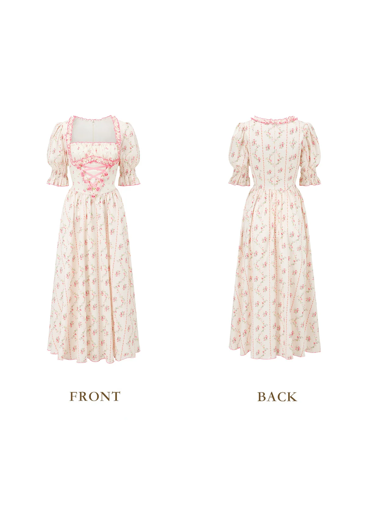 Victoria Rose Corset Dress - Thrancidy