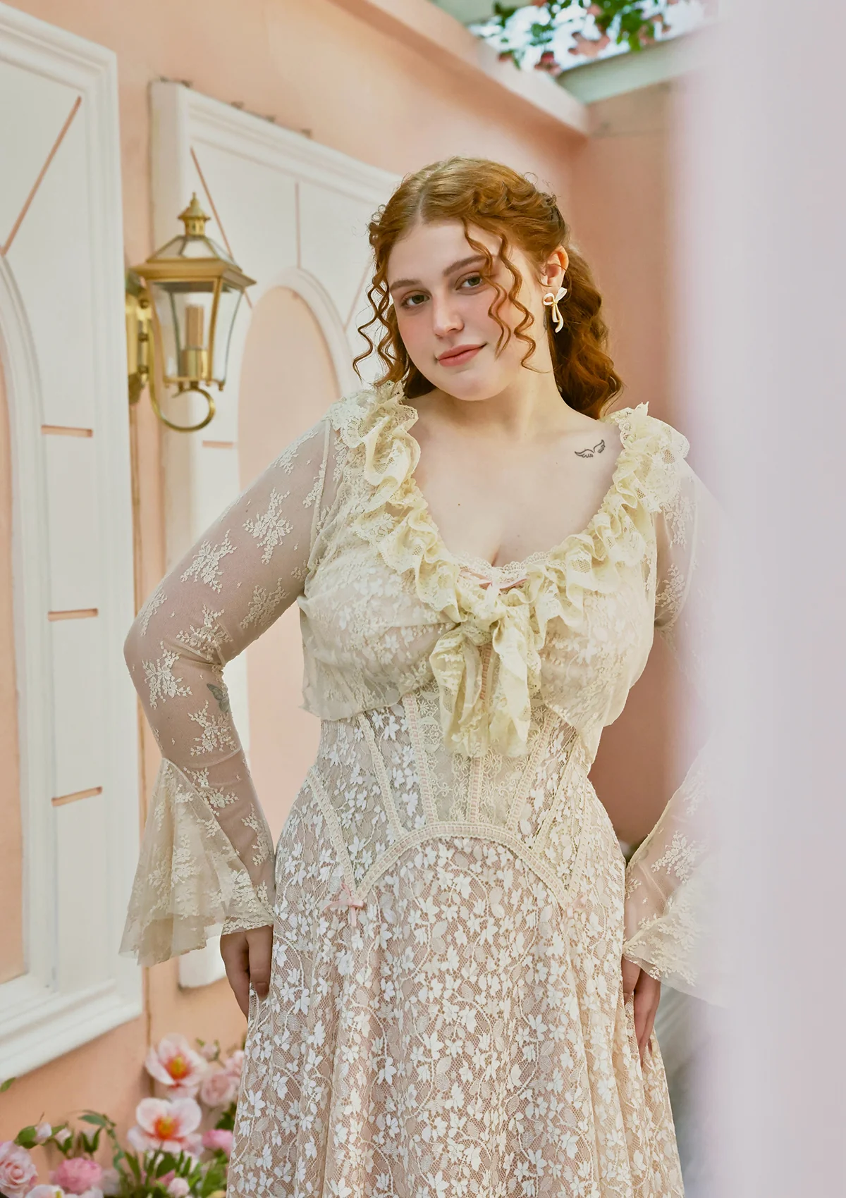 Curve & Plus Midsummer Shade Cardigan - Thrancidy