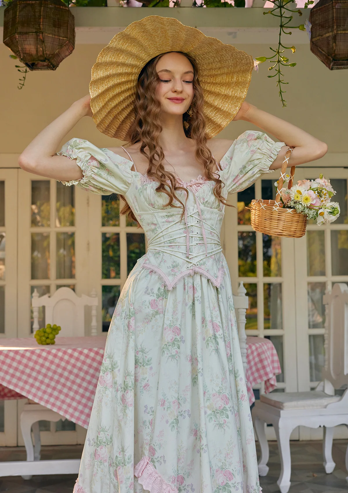 Fleur Poetry Corset Dress - Thrancidy