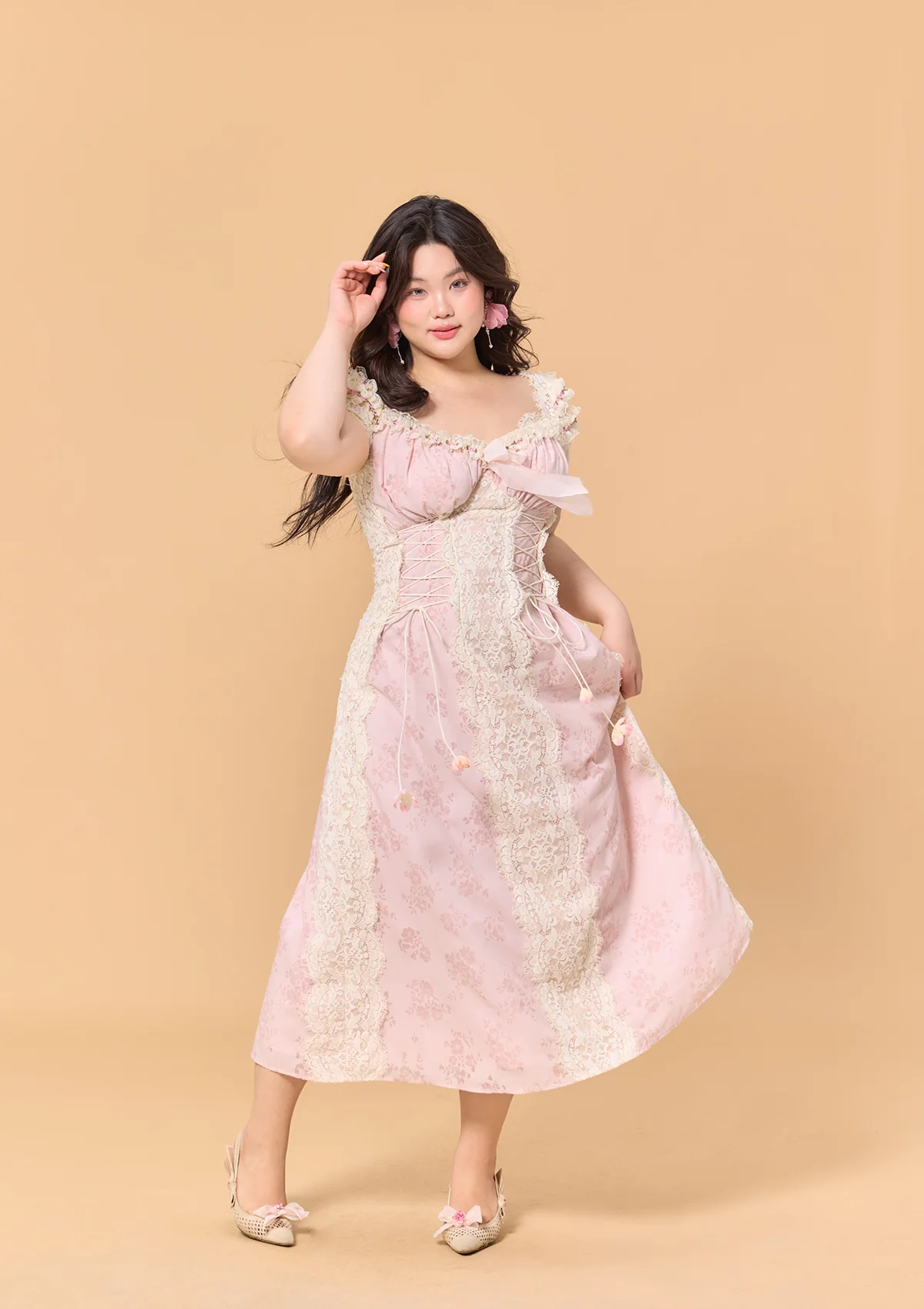 Curve & Plus Butterfly Chaser Dress - Thrancidy