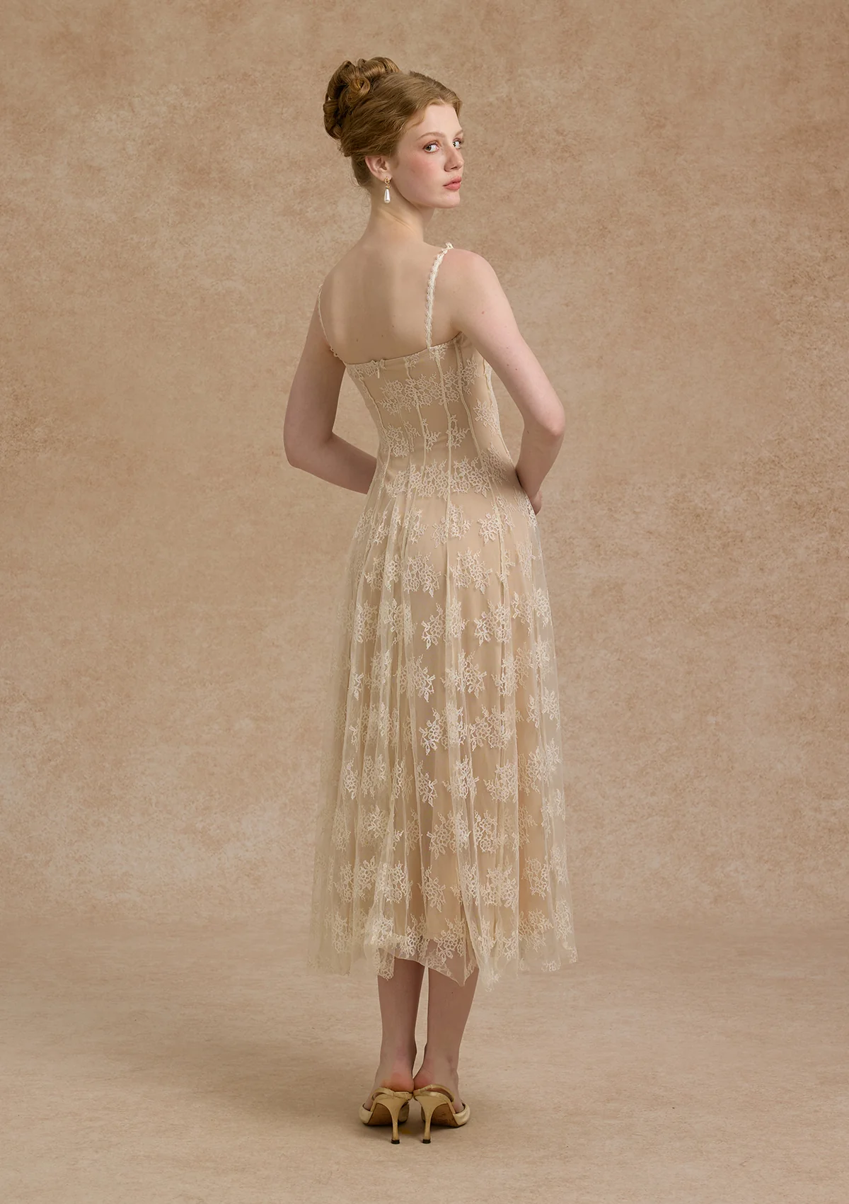 Lace Bouquet Dress - Thrancidy