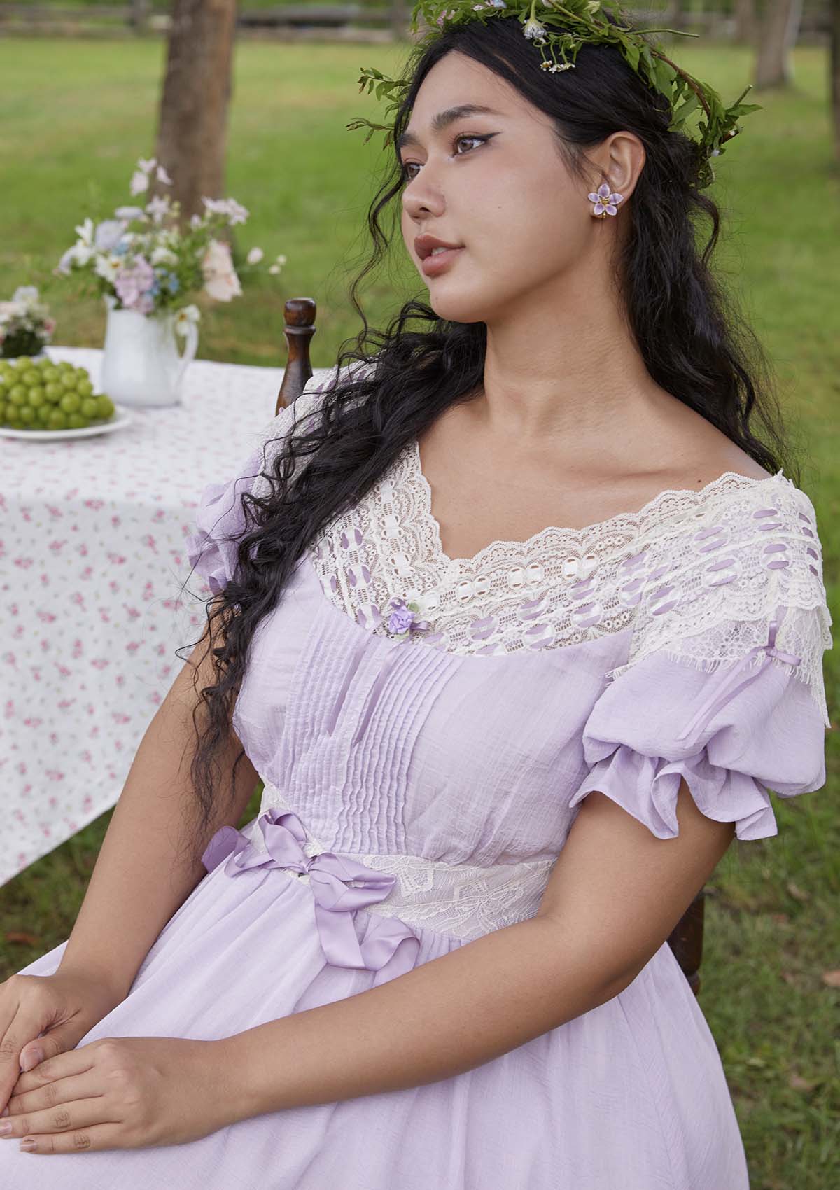 Curve & Plus Purple Kite Dress - Thrancidy