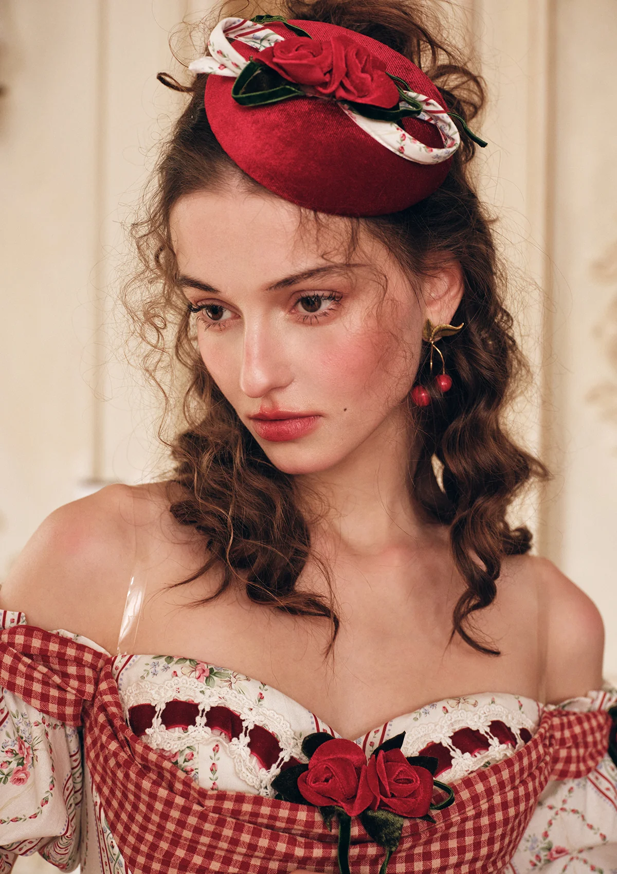 Rose Cupid Top Hat - Thrancidy