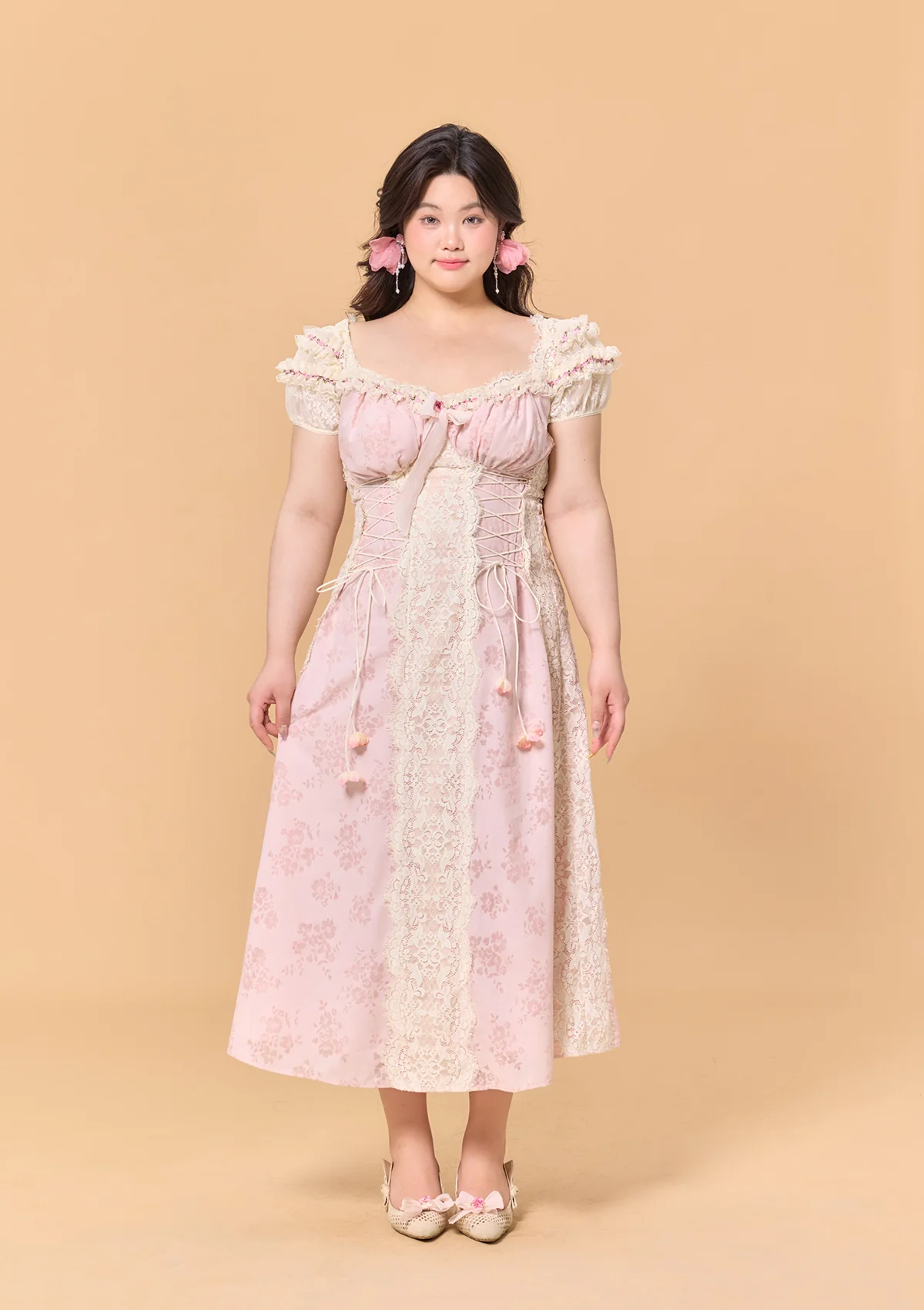 Curve & Plus Butterfly Chaser Dress - Thrancidy
