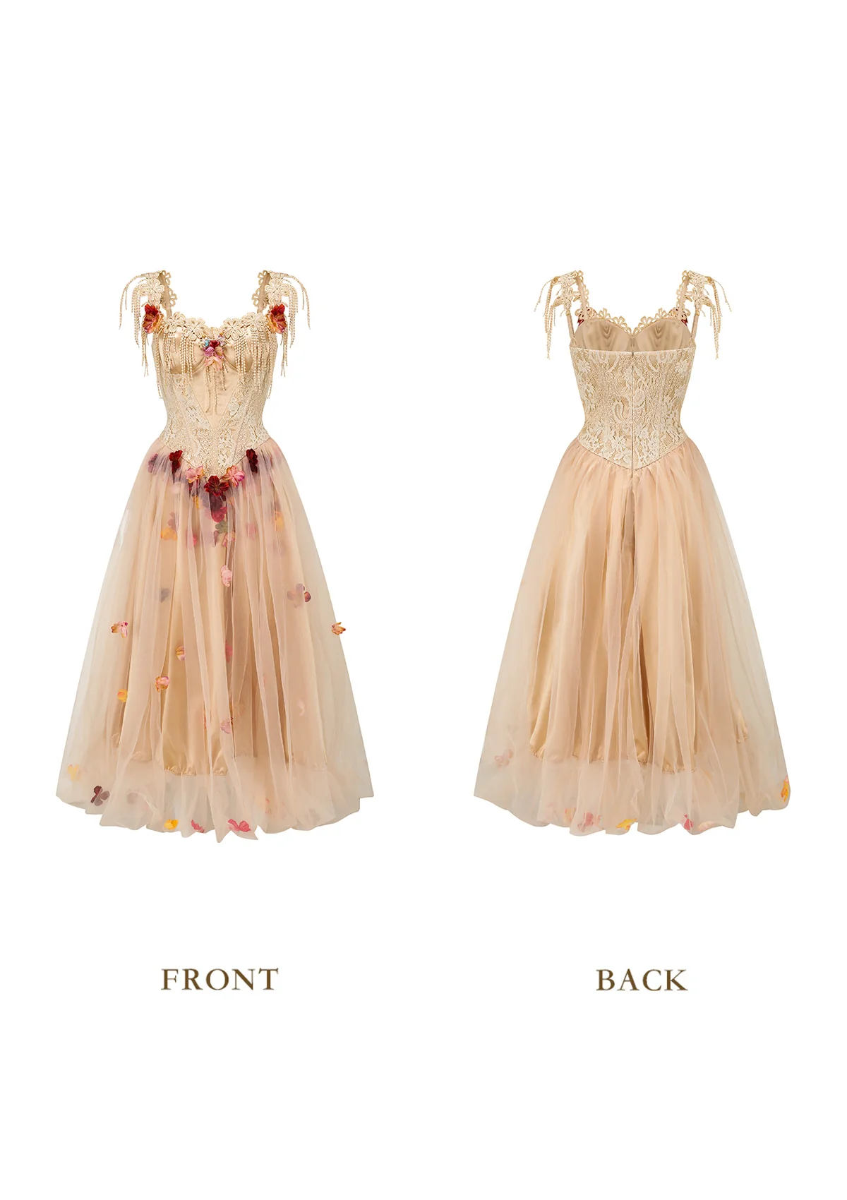 The Oracle of the Blossom Fairy Corset Dress - Thrancidy