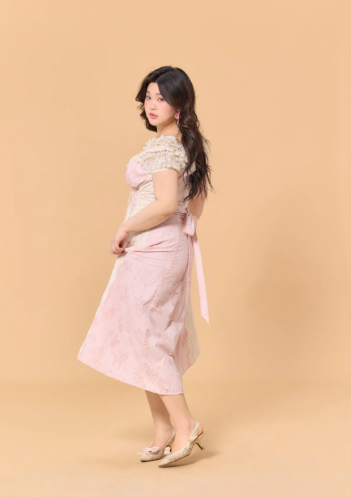 Curve & Plus Butterfly Chaser Dress - Thrancidy