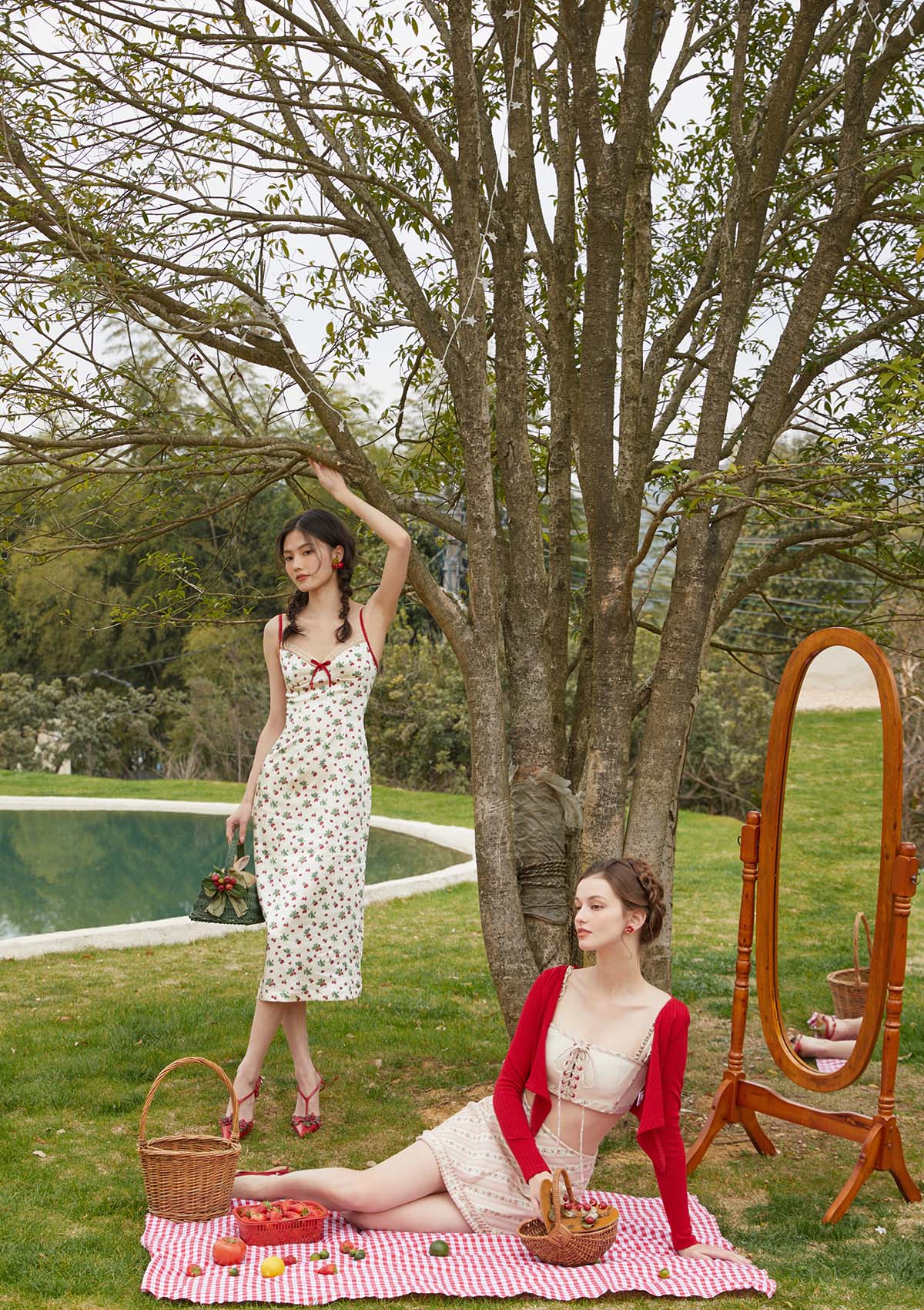 Strawberry Farm Dress - Thrancidy