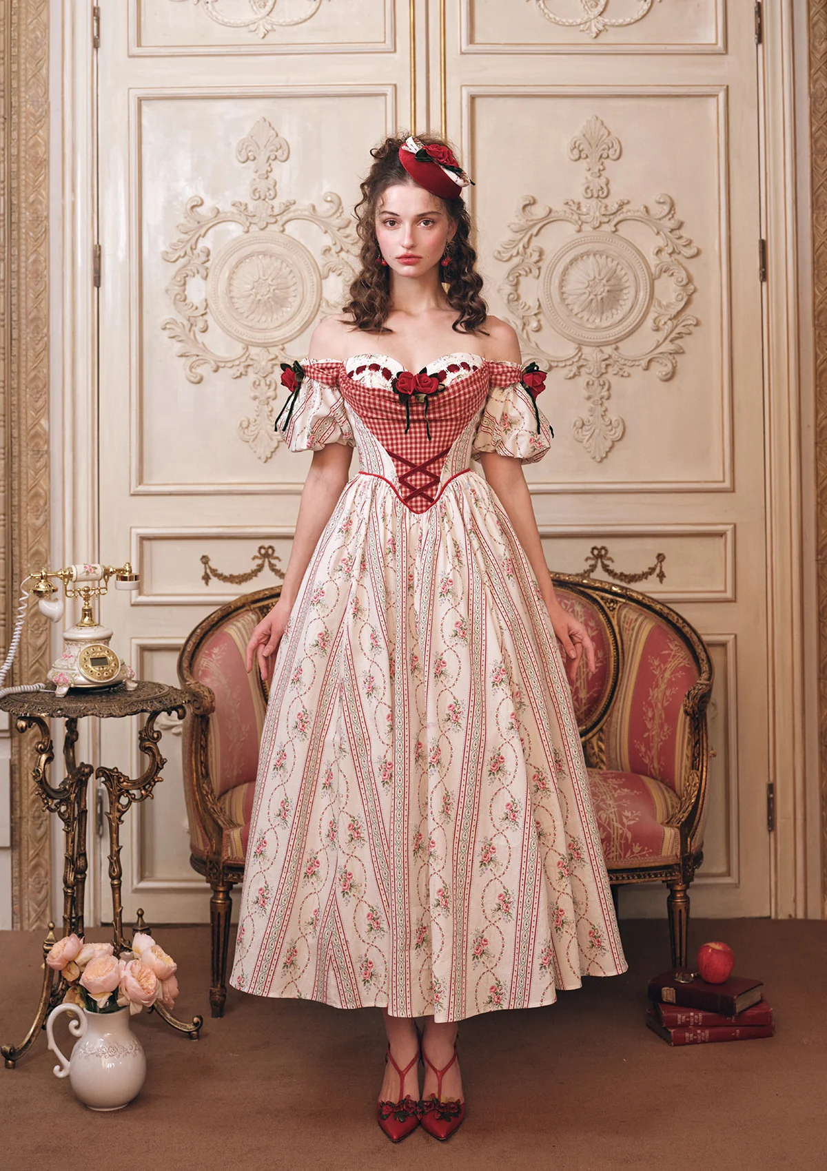 Rose Lady Corset Dress - Thrancidy