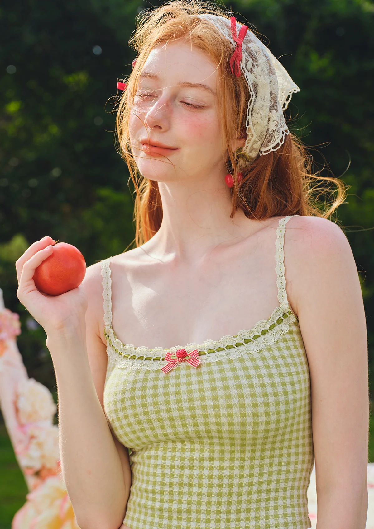 Matcha Cranberry Cami - Thrancidy