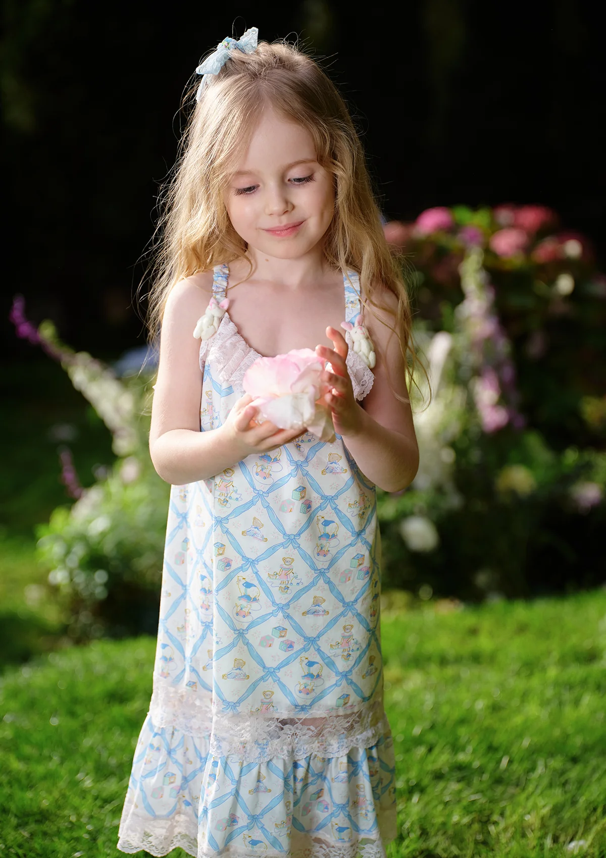 Toddler Girl Bear Butterfly Dance Dress - Thrancidy