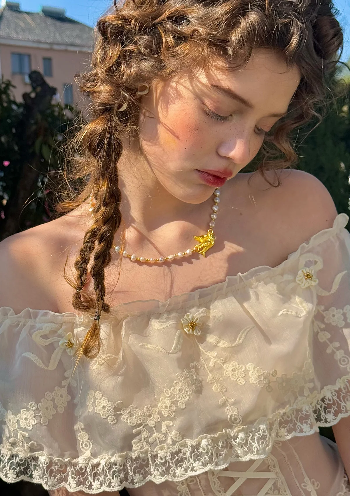 The Dove of Louvre Necklace - Thrancidy