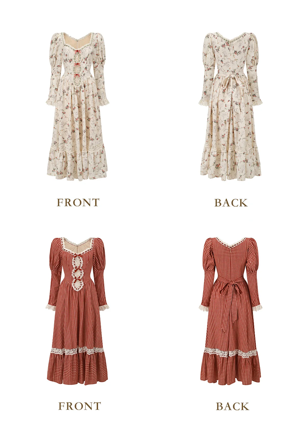 Angel Berry Cottage Dress - Thrancidy