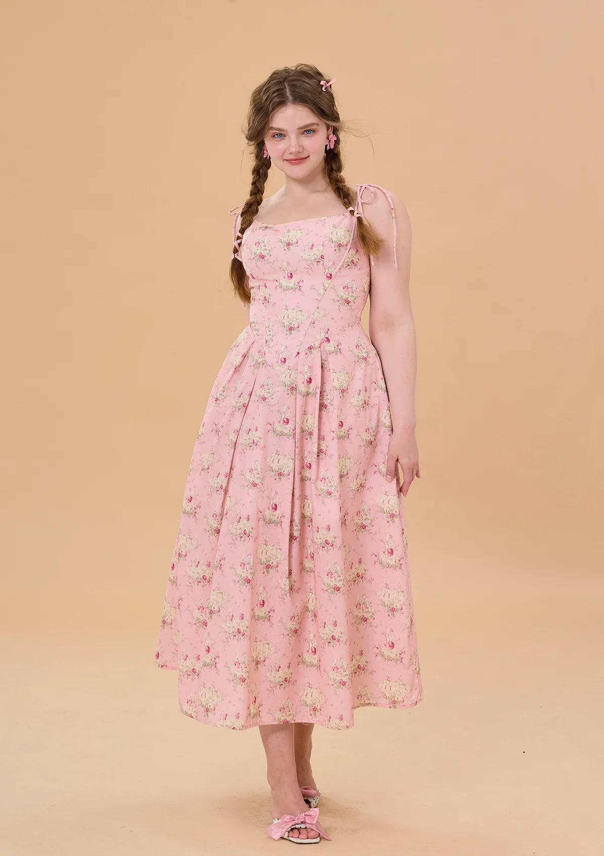 Curve & Plus Amie's Summer Camp Dress - Thrancidy