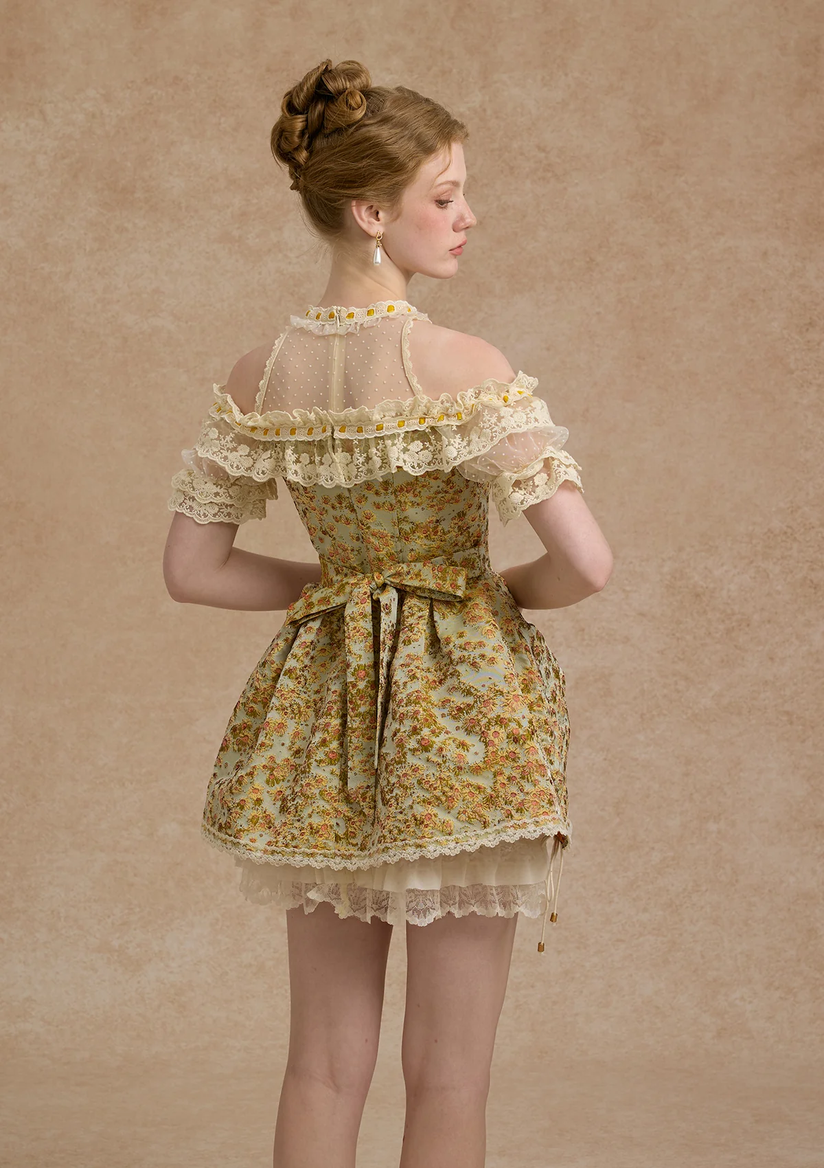 Sunflower Corset Dress - Thrancidy