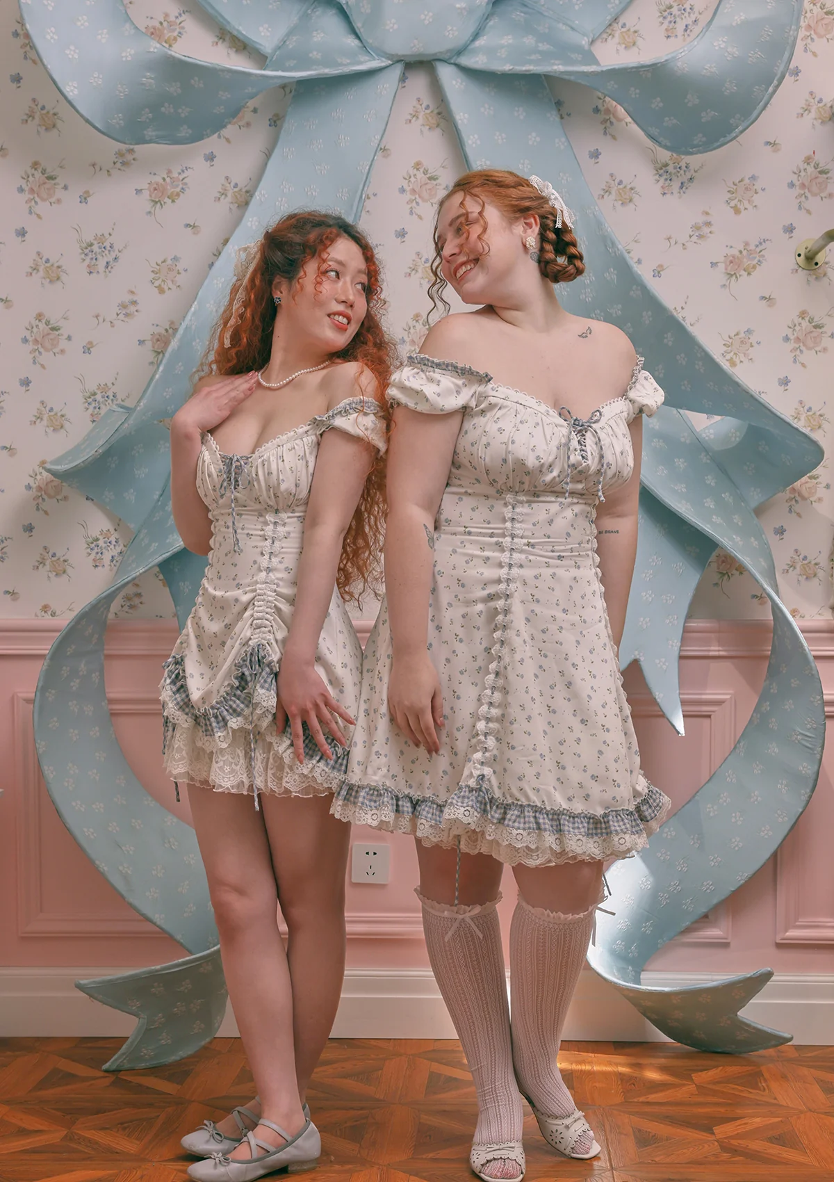 Curve & Plus Peter Rabbit Dollhouse Dress - Thrancidy