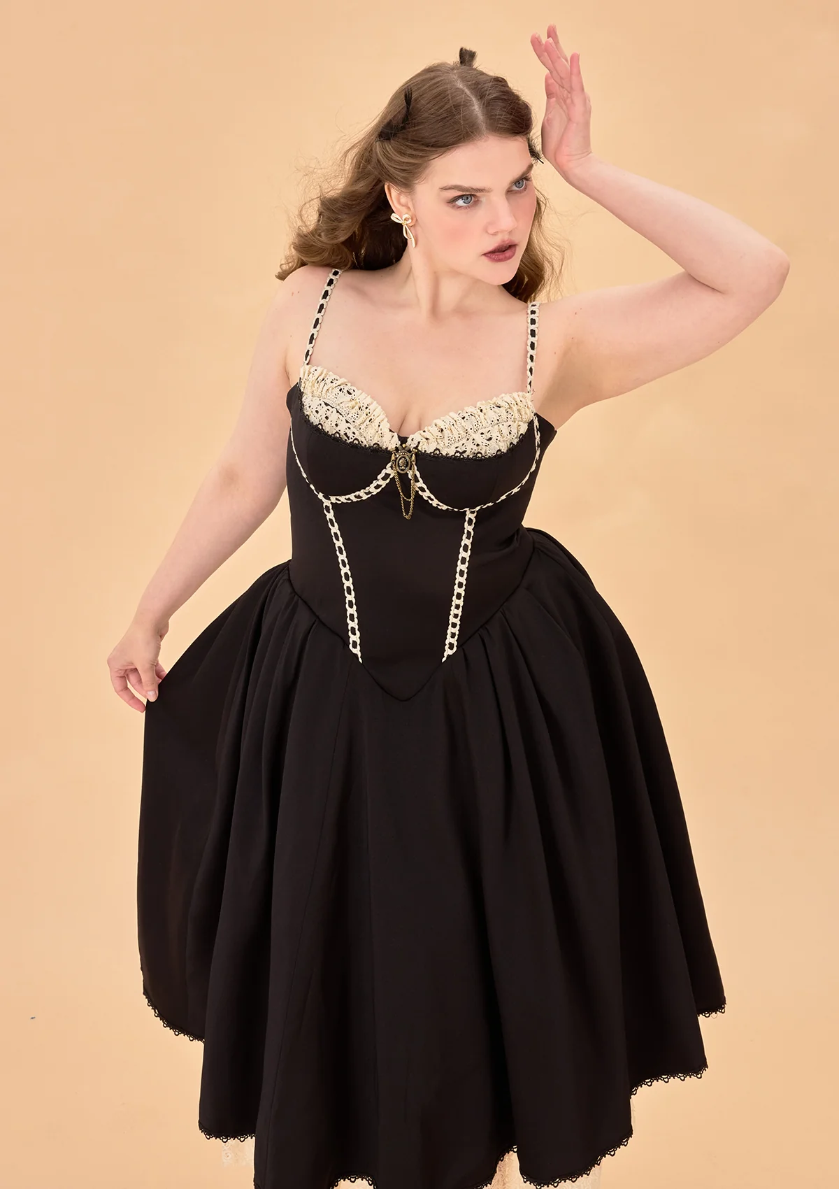 Curve & Plus Kate the Schemer Corset Dress - Thrancidy