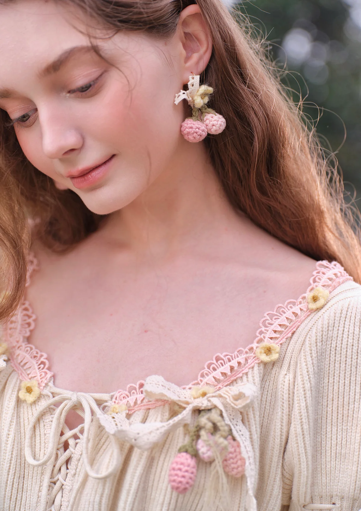 The Secret of Kingdom Flowerberry Ear Studs - Thrancidy