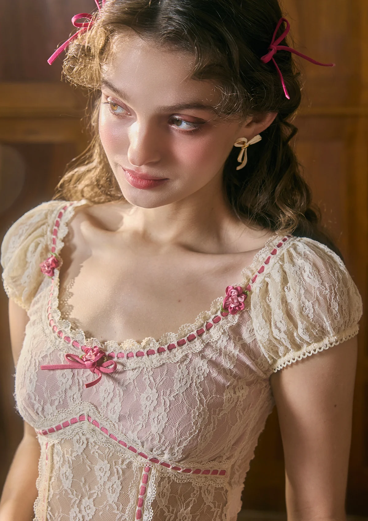 Cranberry Girl Lace T-shirt - Thrancidy