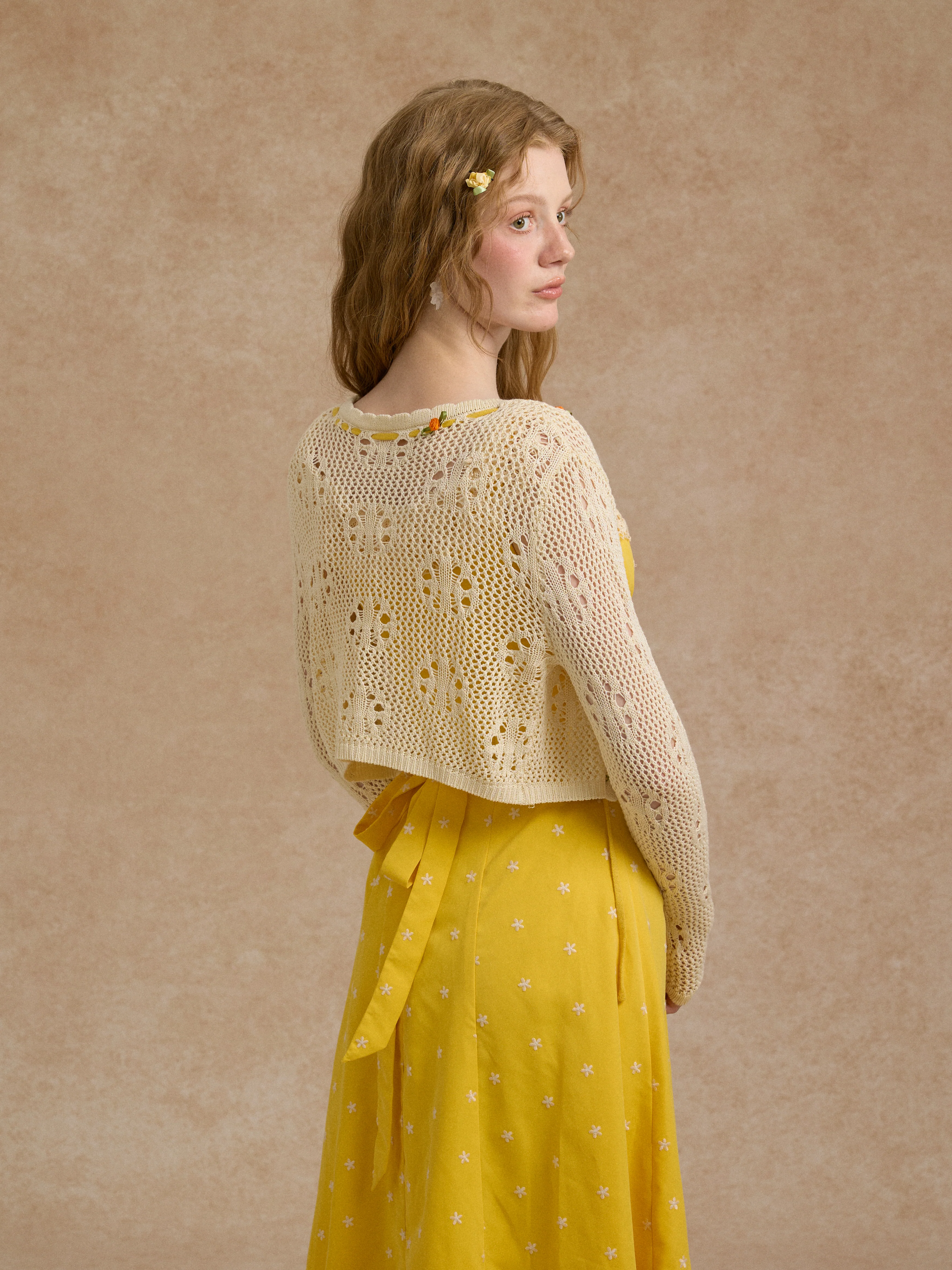 Little Orange Cardigan - Thrancidy