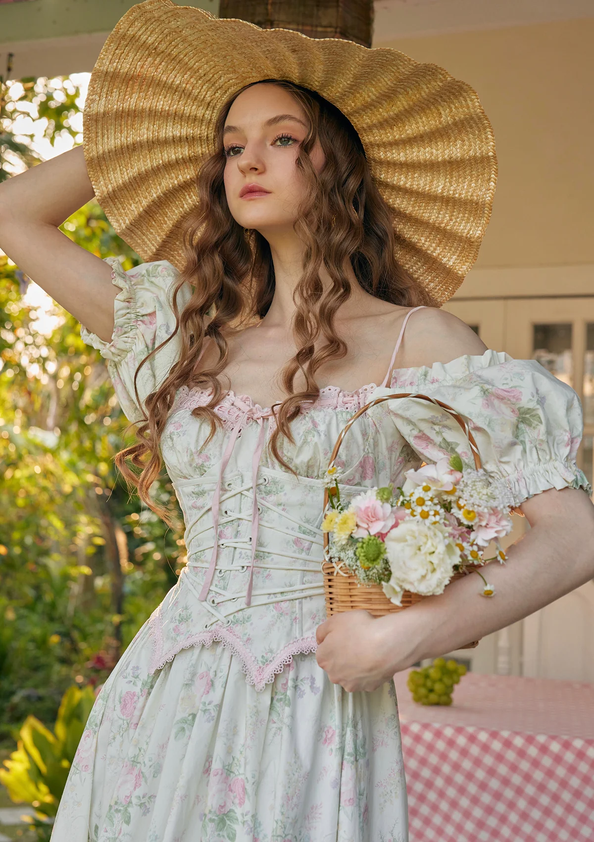 Fleur Poetry Corset Dress - Thrancidy