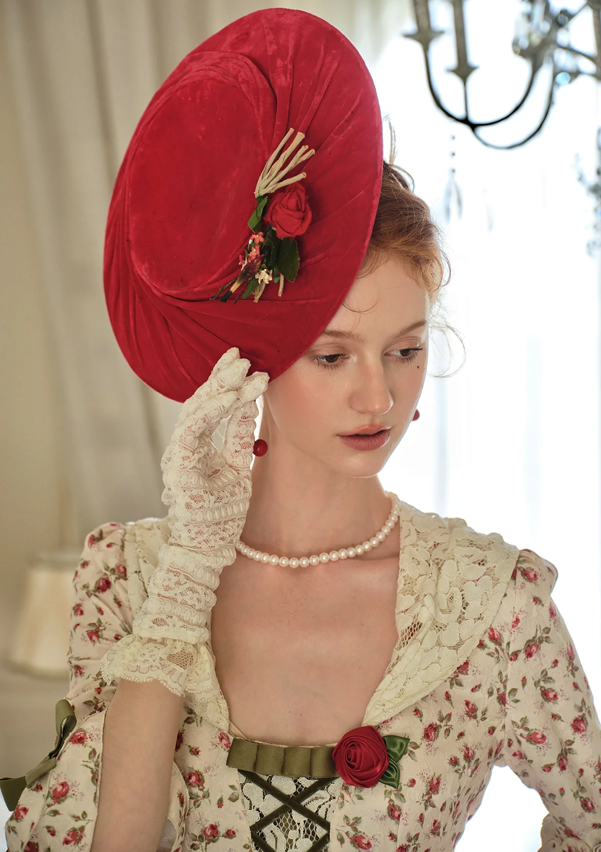The Feast of Strawberry Bustle Dress - Thrancidy