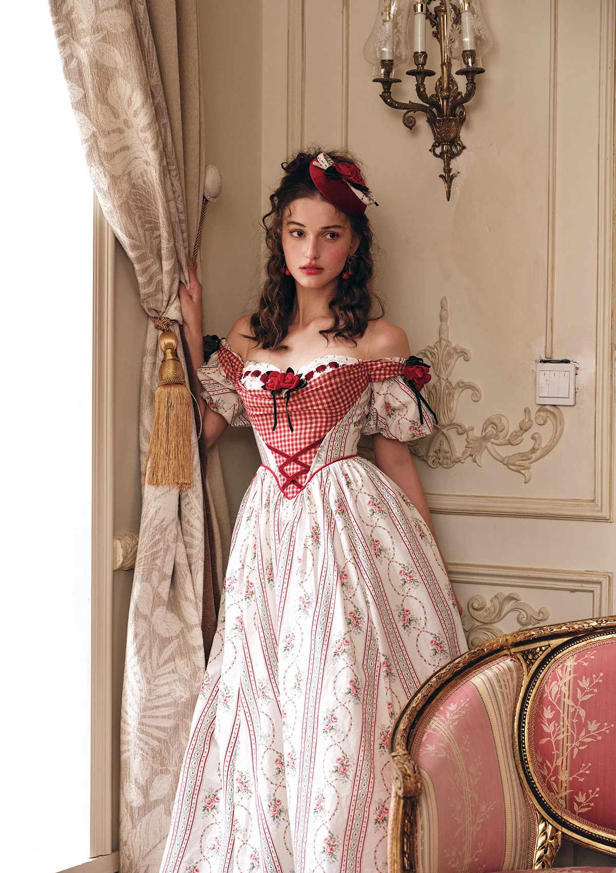 Rose Lady Corset Dress - Thrancidy