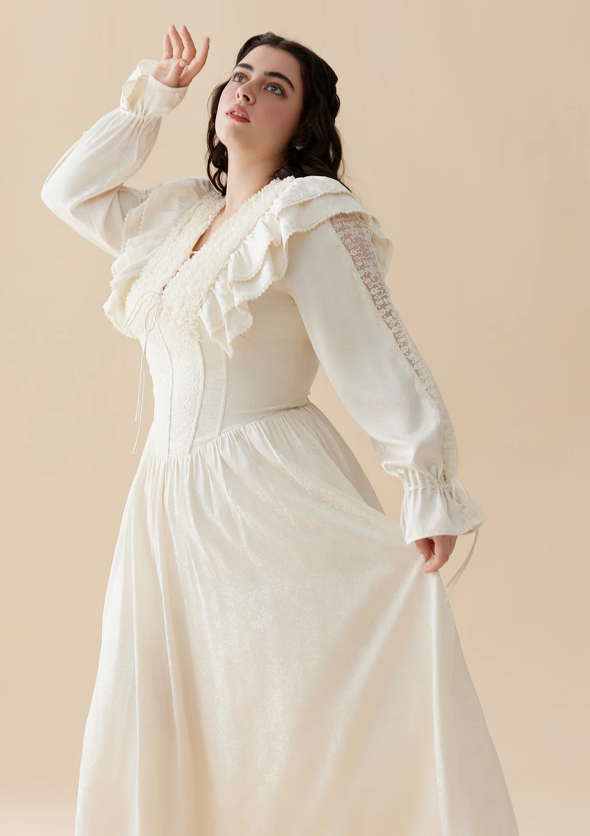 Curve & Plus Glitter Butterfly Dress - Thrancidy