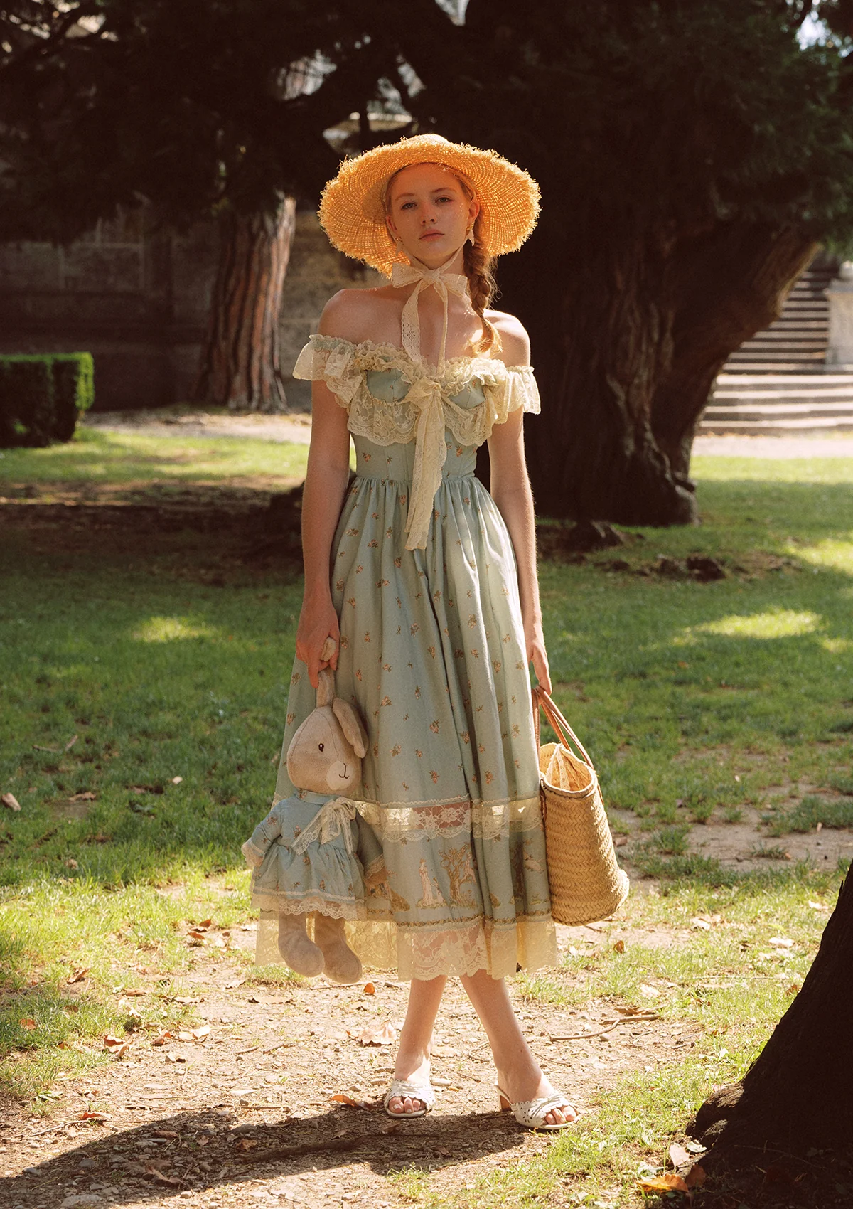 Woodland Fairy Corset Dress (sleeveless) - Thrancidy