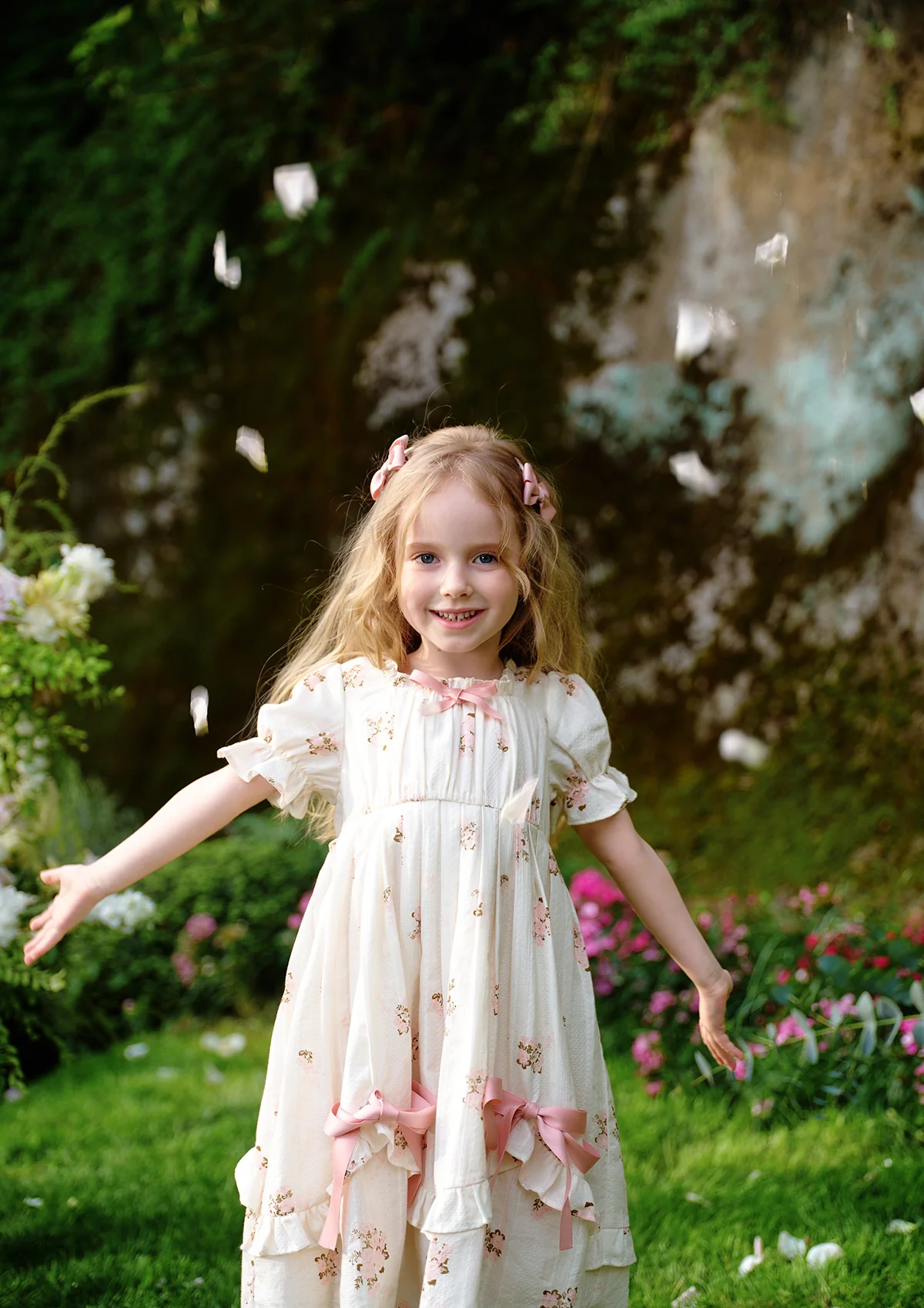 Toddler Girl Rose's Smile Dress - Thrancidy