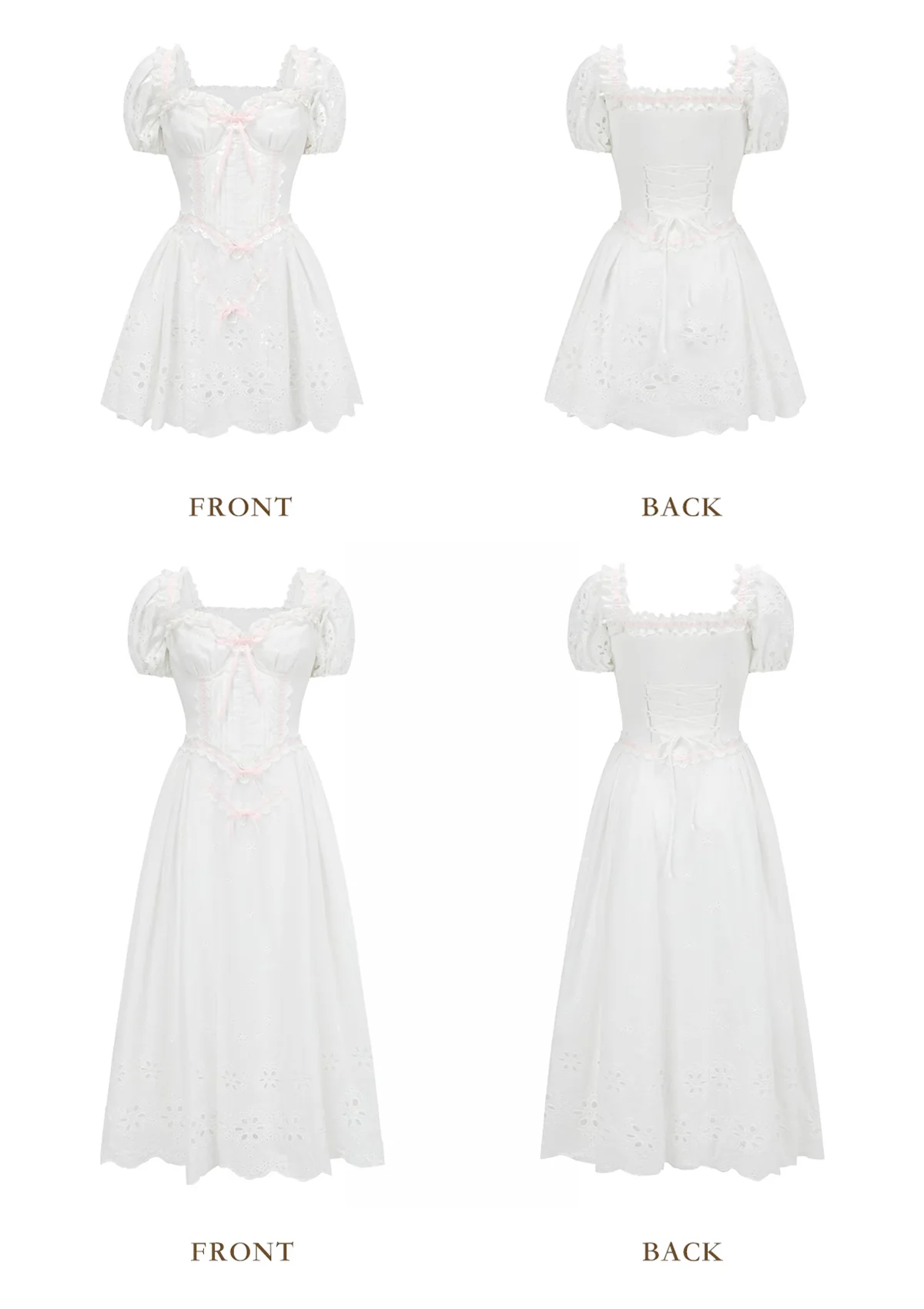 Marshmallow Corset Dress - Thrancidy