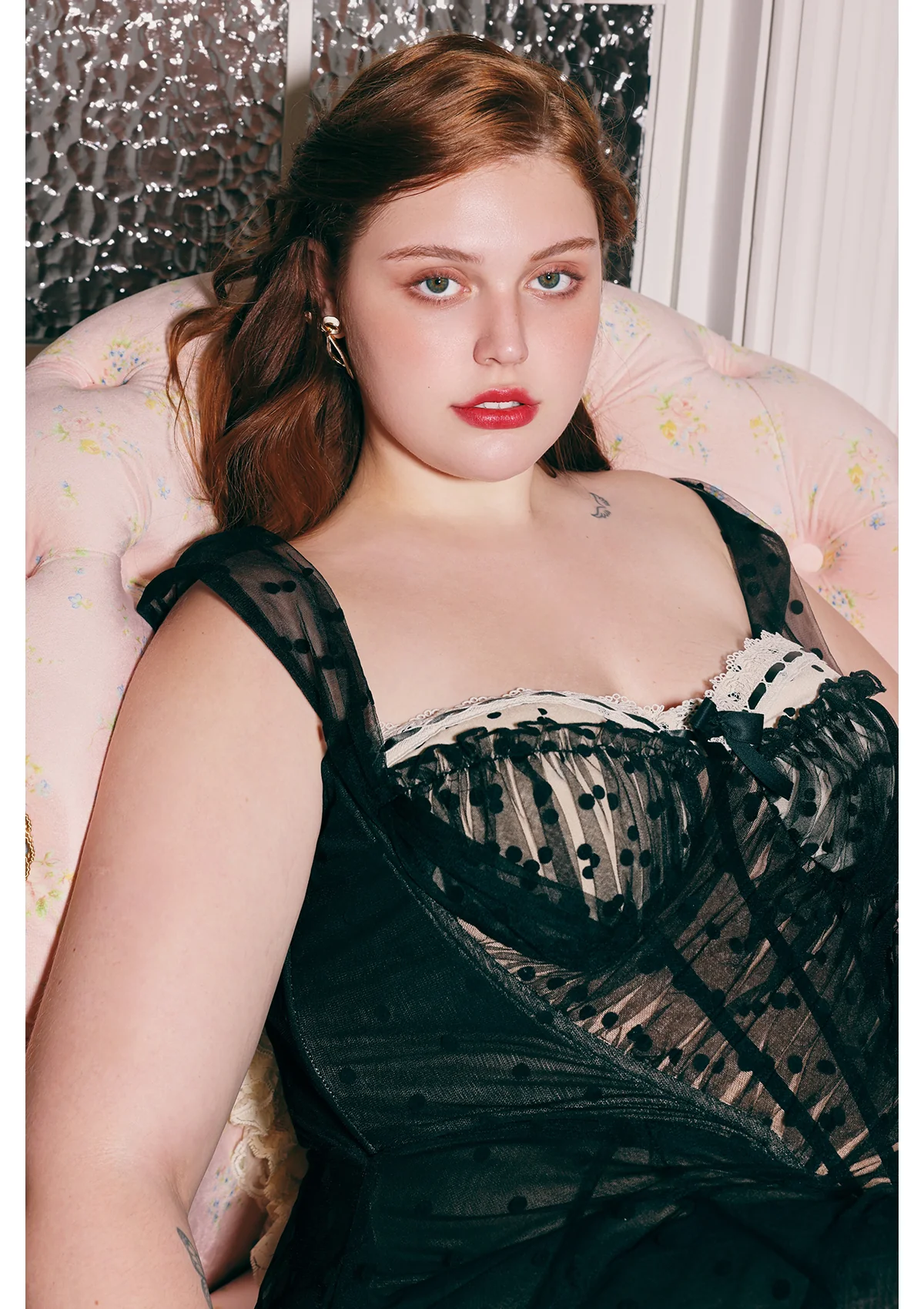 Curve & Plus Dream Harbor Midnight Dress - Thrancidy