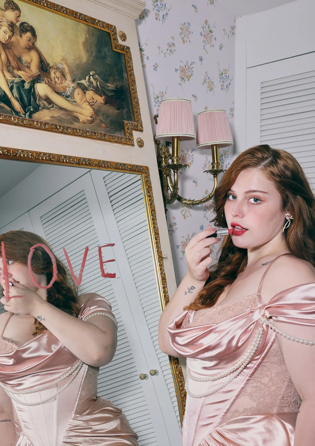 Curve & Plus Muse Baroque Corset Dress - Thrancidy