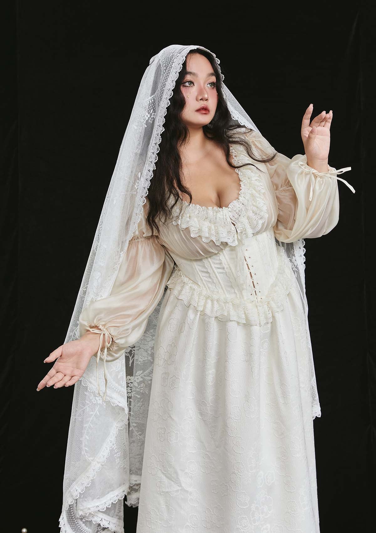 Curve & Plus Psyche Corset Dress - Thrancidy