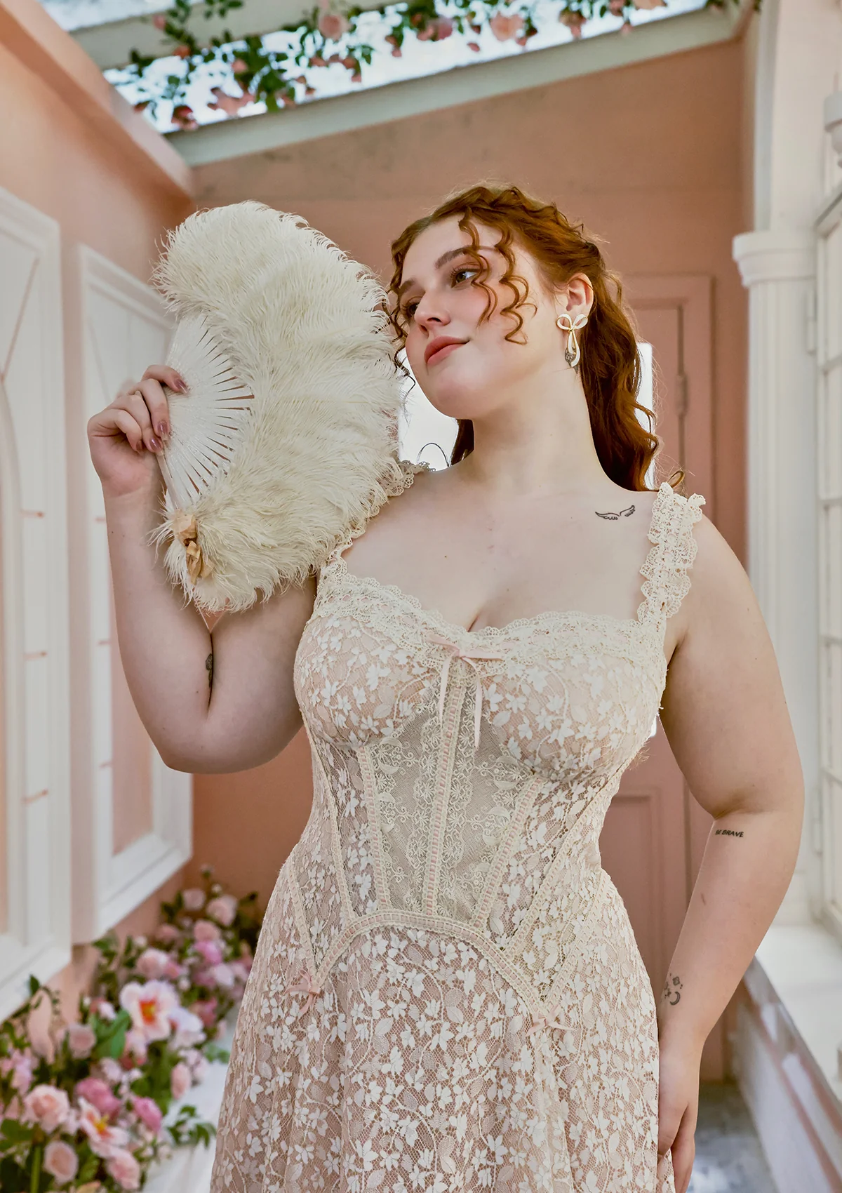 Curve & Plus The Glass Candy Corset Dress - Thrancidy