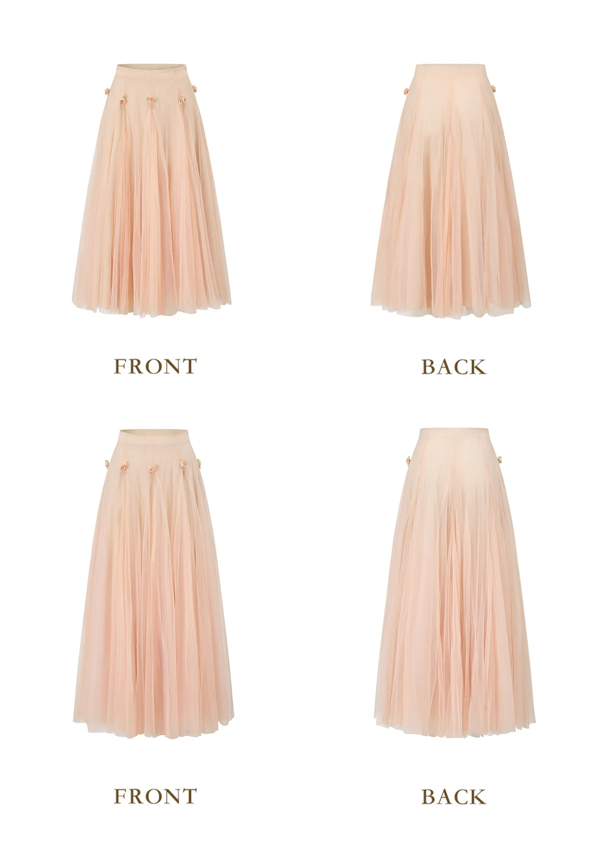 Peach Fairy Gauze Skirt - Thrancidy