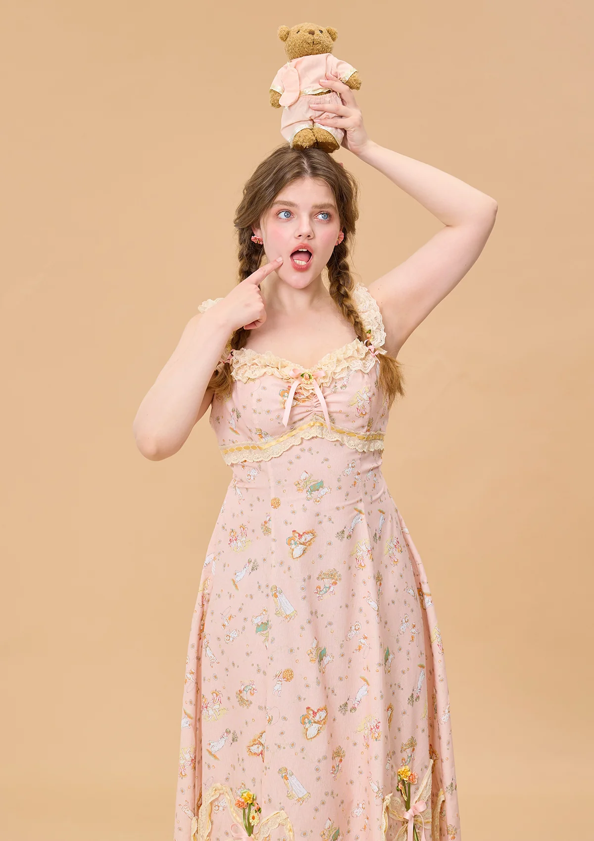 Curve & Plus Daisy Kite Dress - Thrancidy