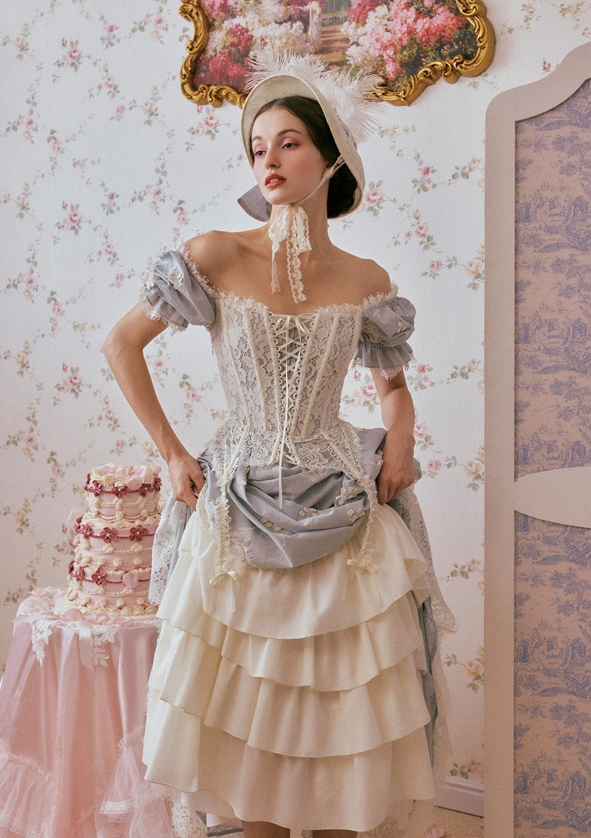 Princess Lily of the Vally Corset Dress - Thrancidy