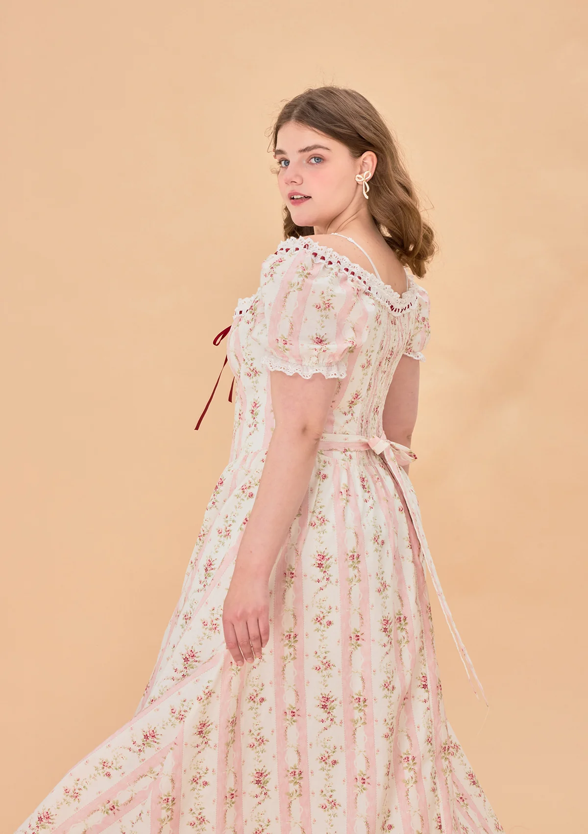 Curve & Plus Audrey Tea Party Corset Dress - Thrancidy