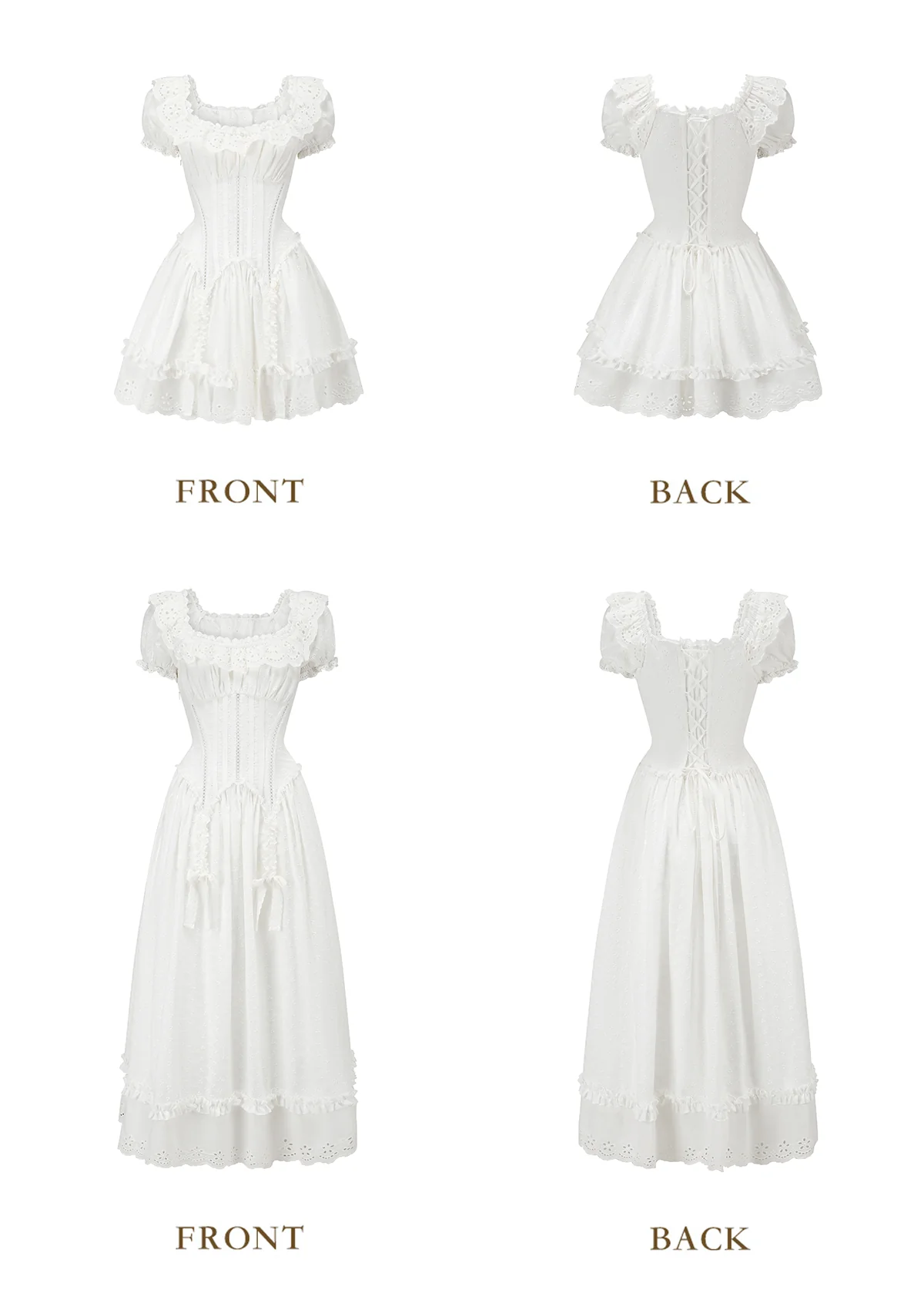 The Little Jasmine Corset Dress - Thrancidy