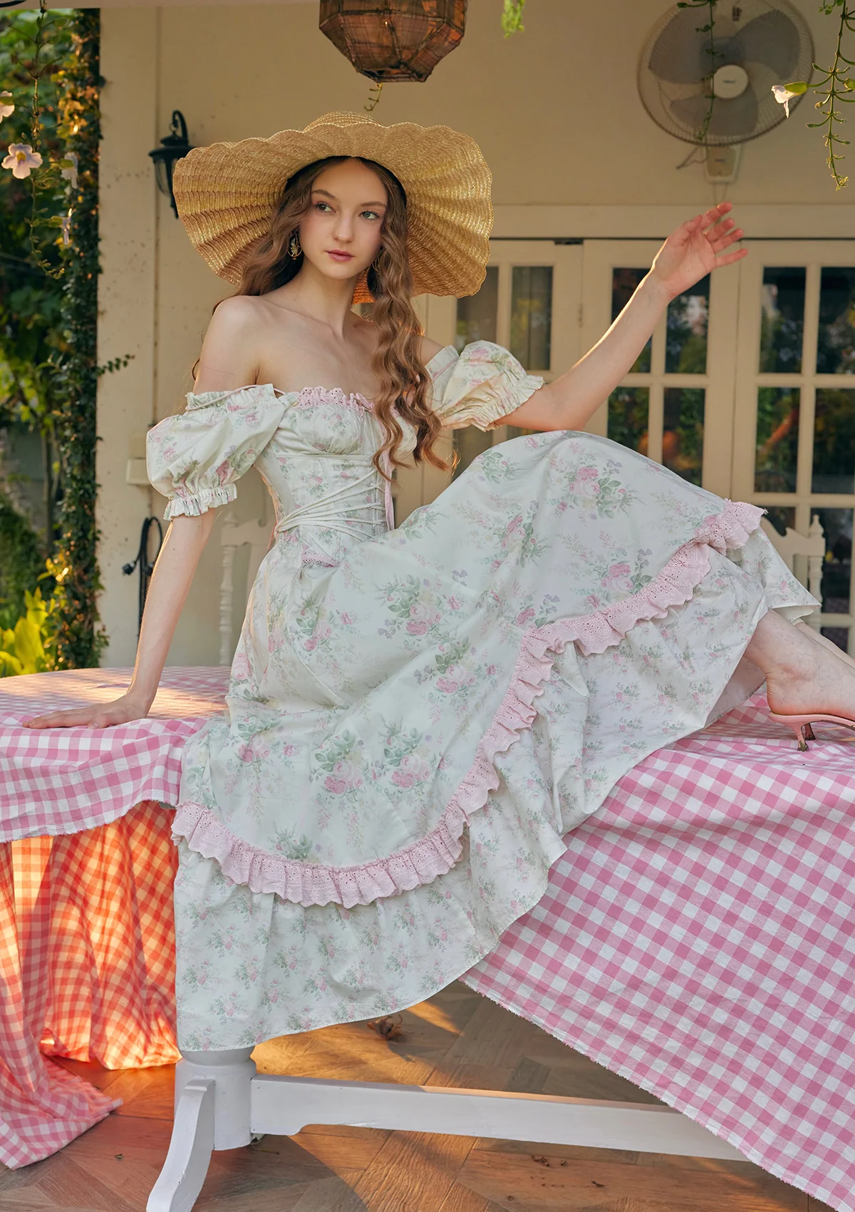 Fleur Poetry Corset Dress - Thrancidy