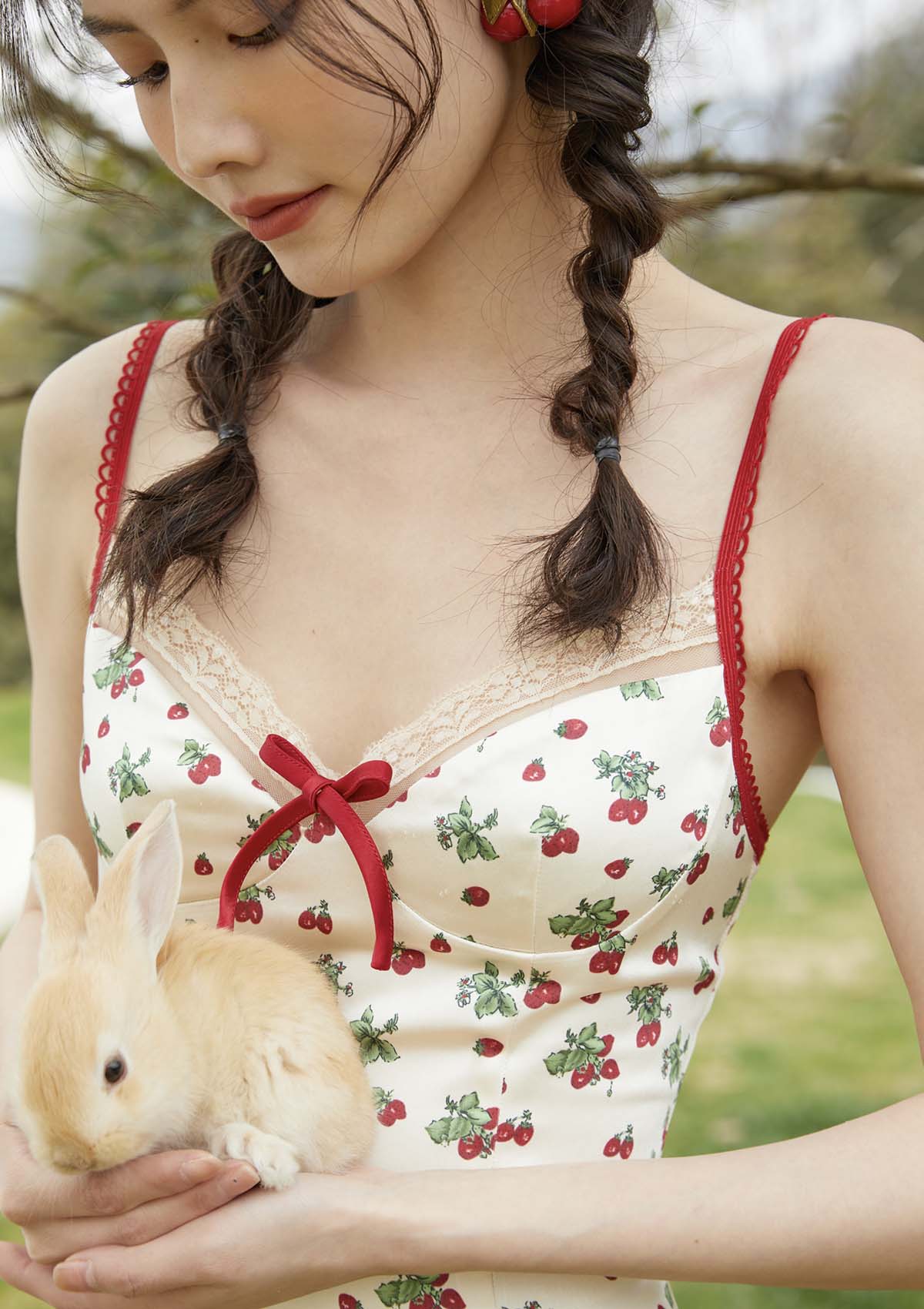 Strawberry Farm Dress - Thrancidy