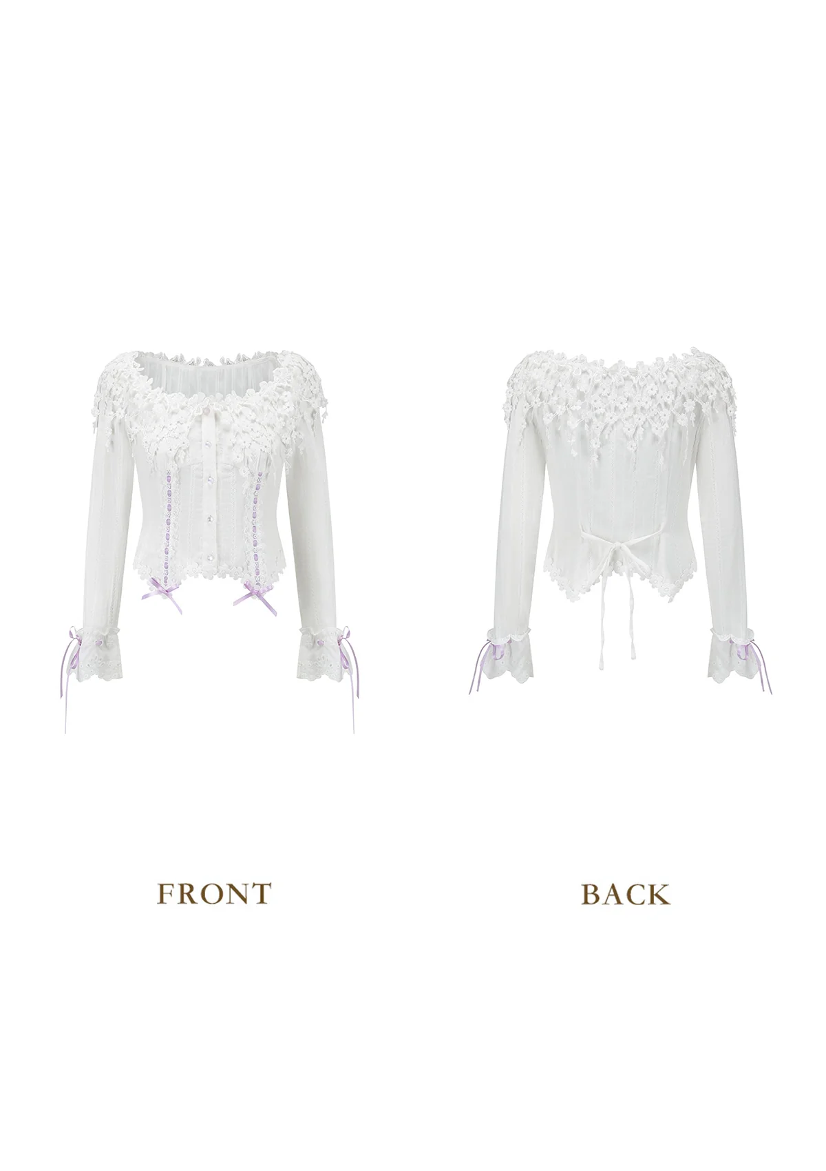 Flower Vine & Wind Song Top - Thrancidy