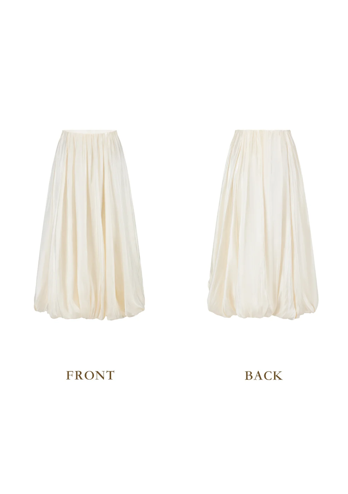 White Butterfly Flora Skirt - Thrancidy