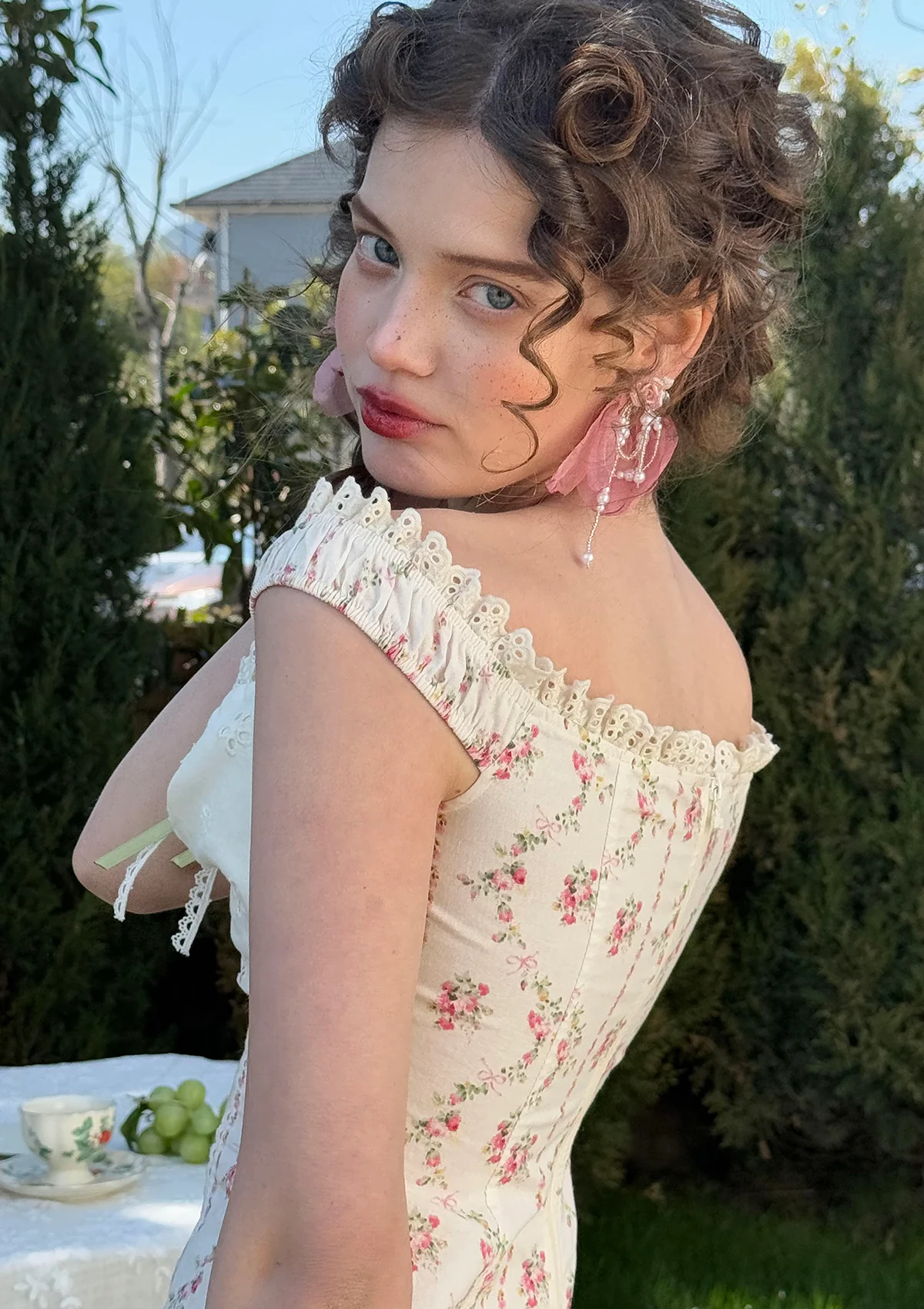 Crowned by Dew Ear Studs - Thrancidy