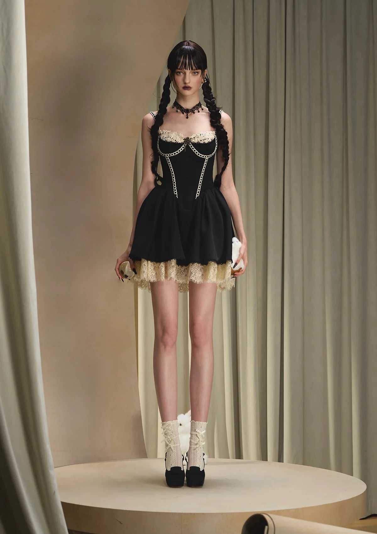 Kate the Schemer Corset Dress - Thrancidy