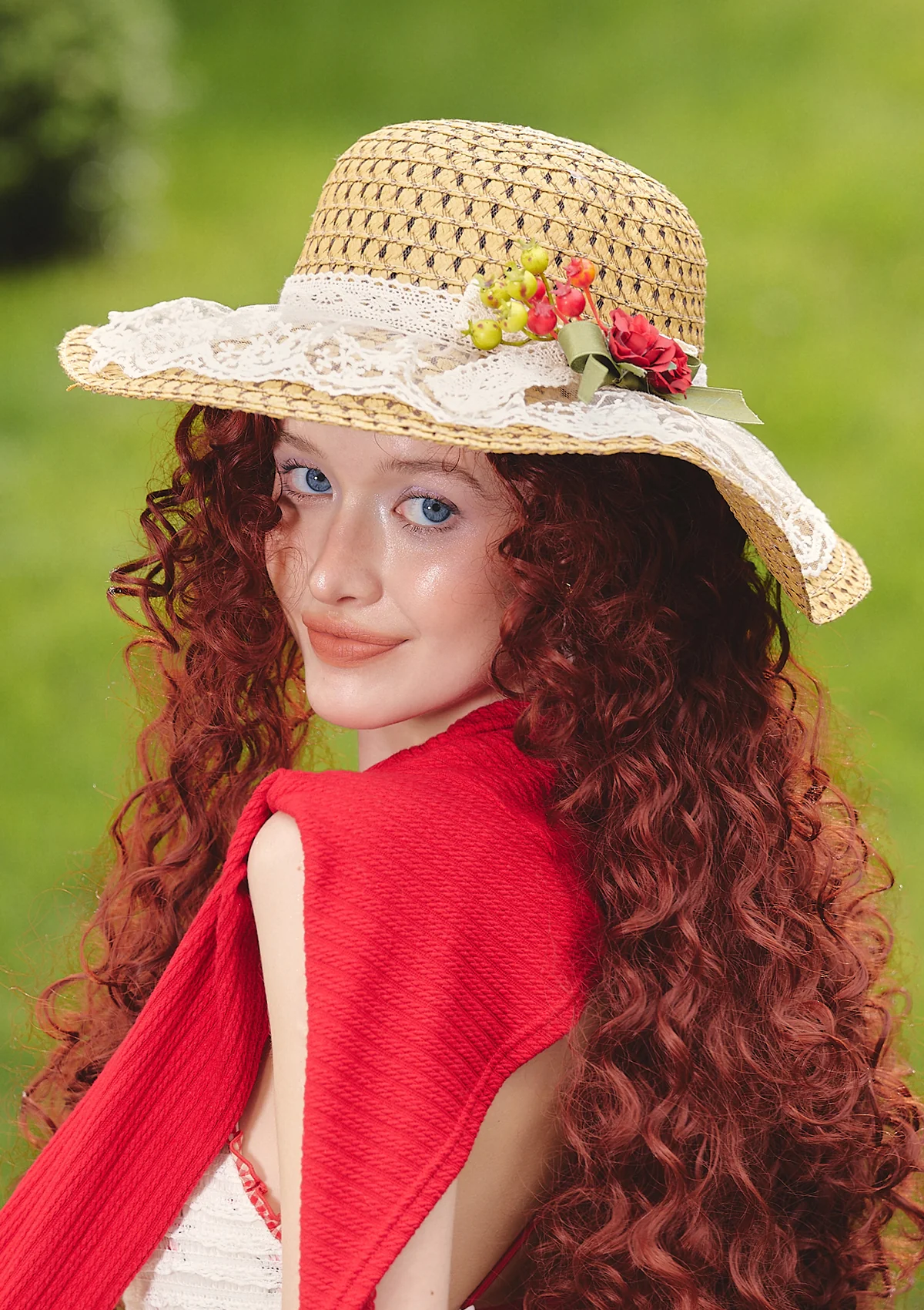 Jasminette & Cherry Hat - Thrancidy