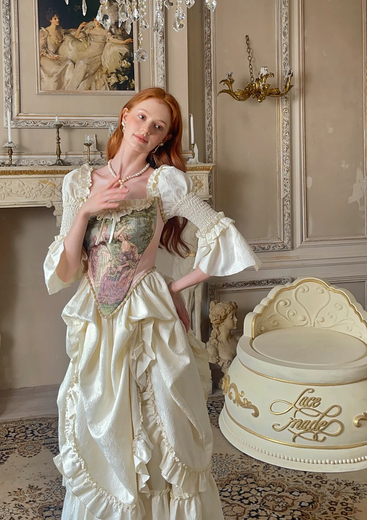 Angel's Cradle Corset Dress - Thrancidy